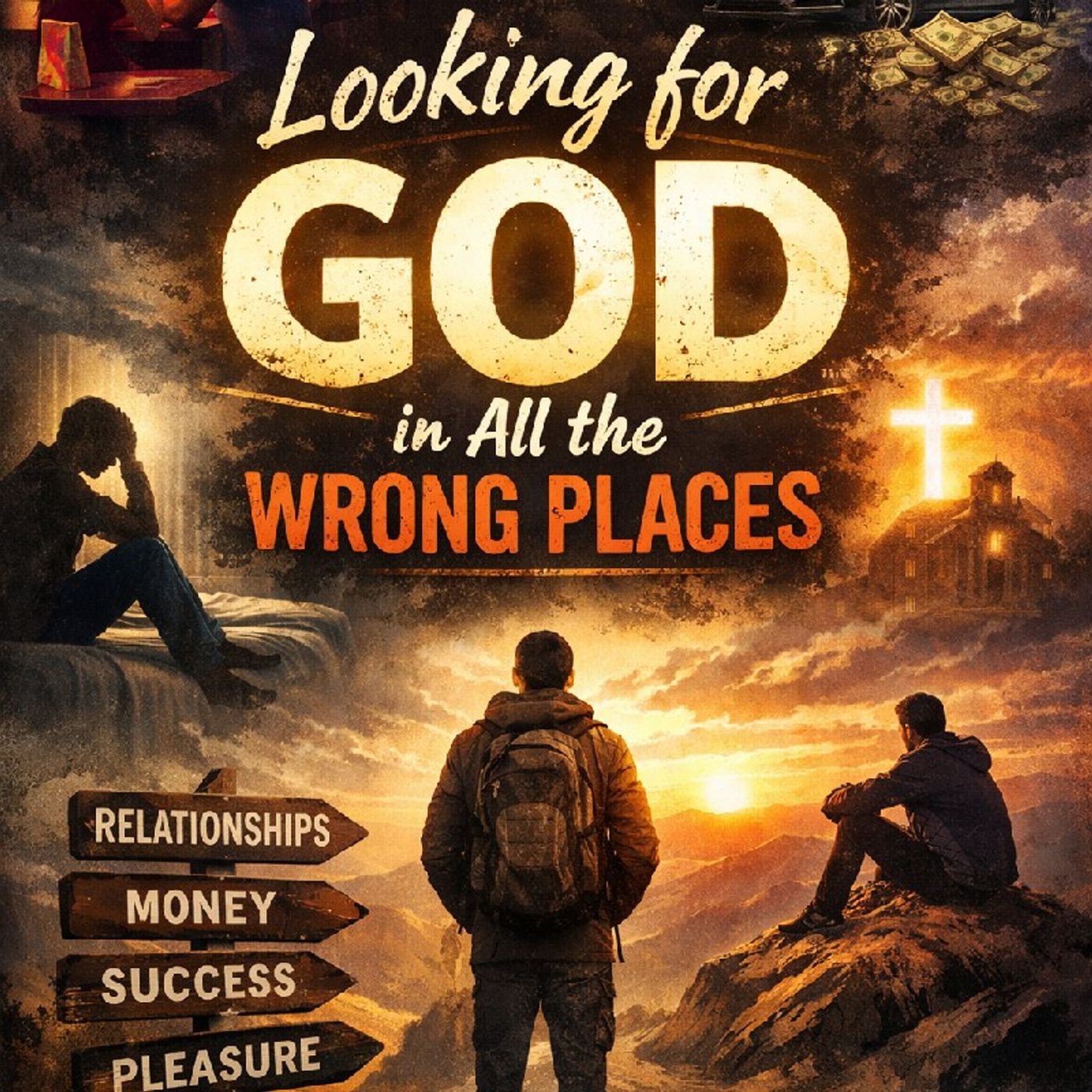 Looking for God in all the wrong places episode artwork