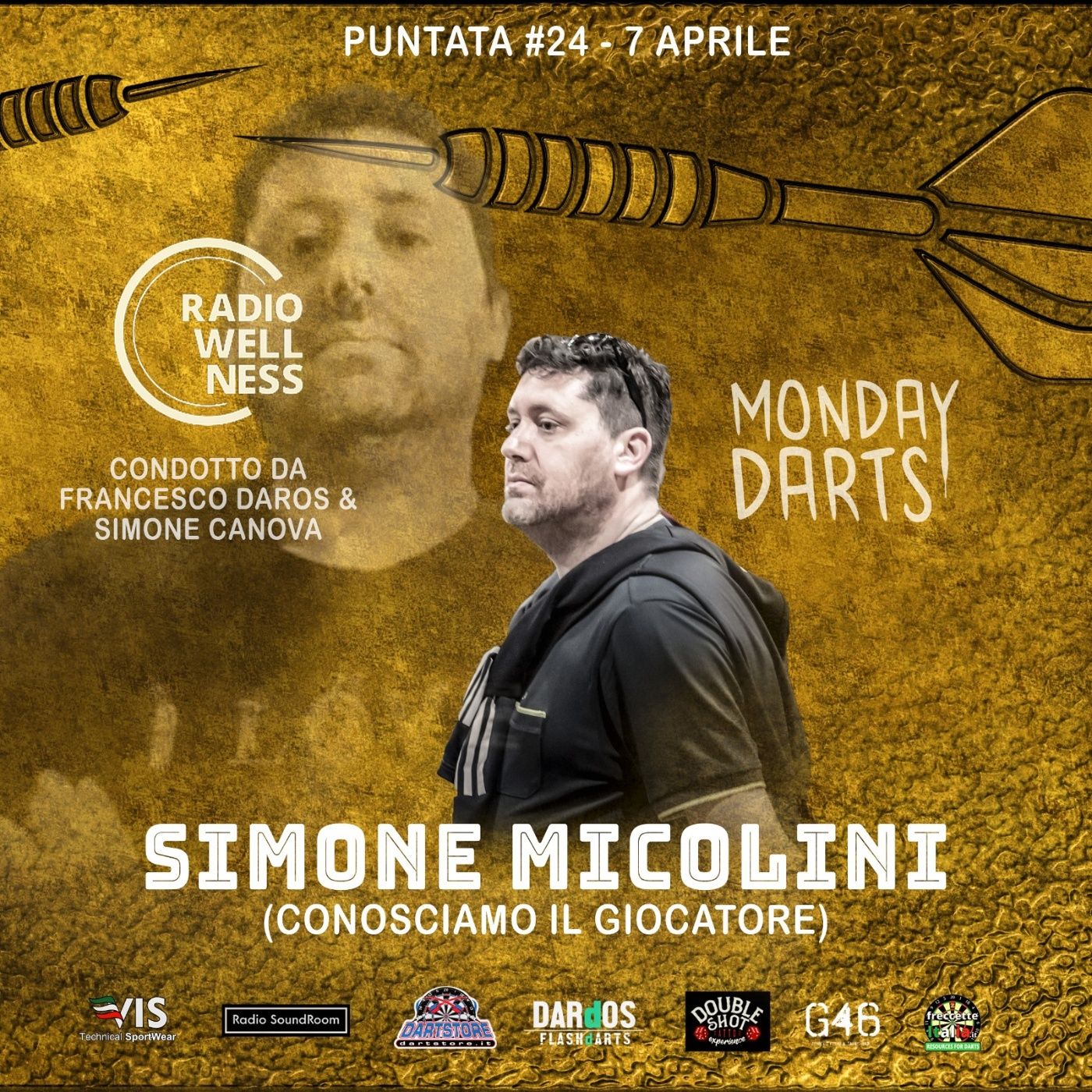 MONDAY DART - Ventiquattresima Puntata - Simone Micolini episode artwork