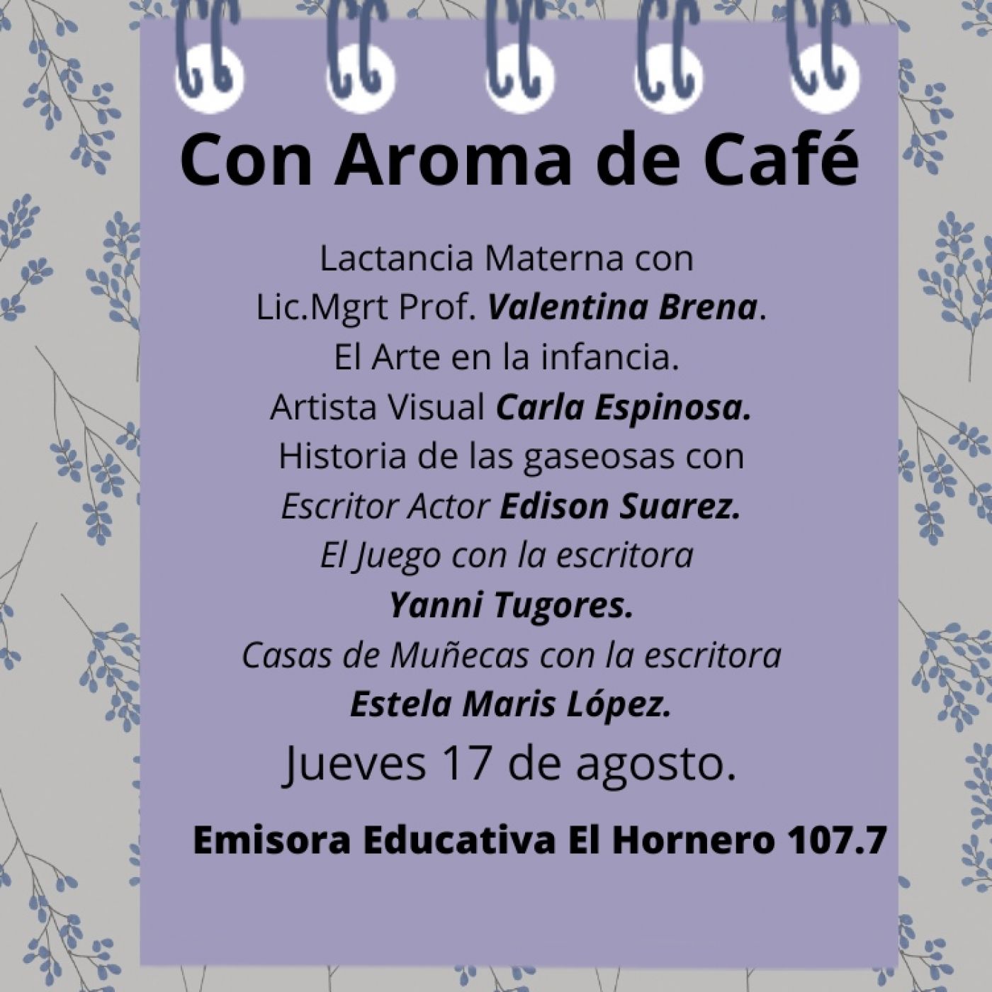 Con Aroma de Café