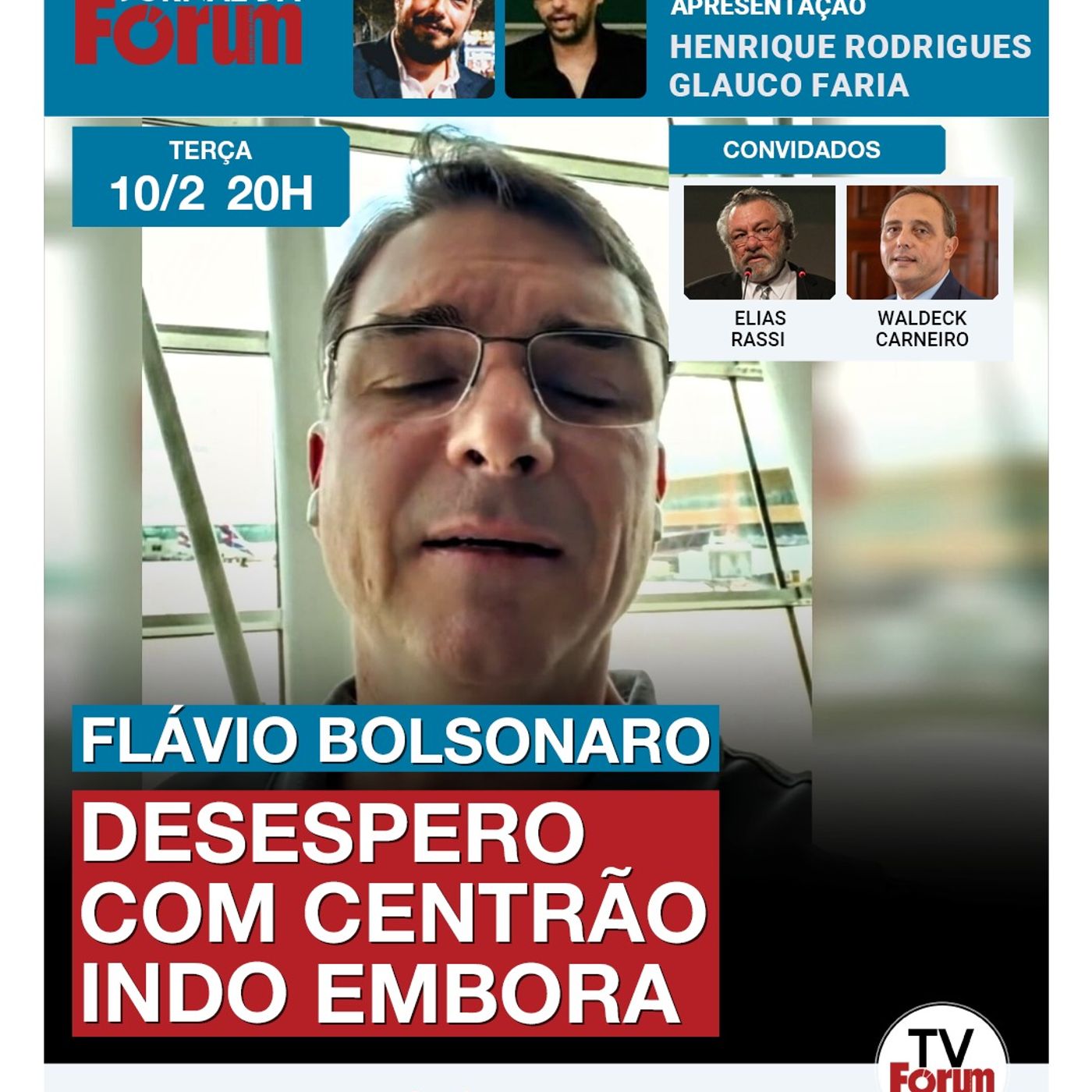 Flávio Bolsonaro em desespero com debandada do Centrão | Programa “Minha Primeira Arma” avança episode artwork