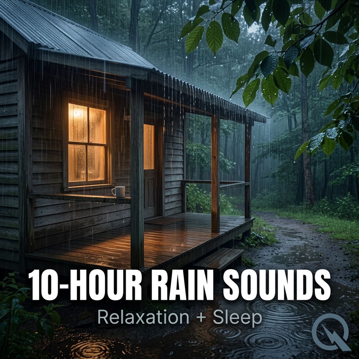 10-Hour Rain Sounds: Relaxation + Sleep