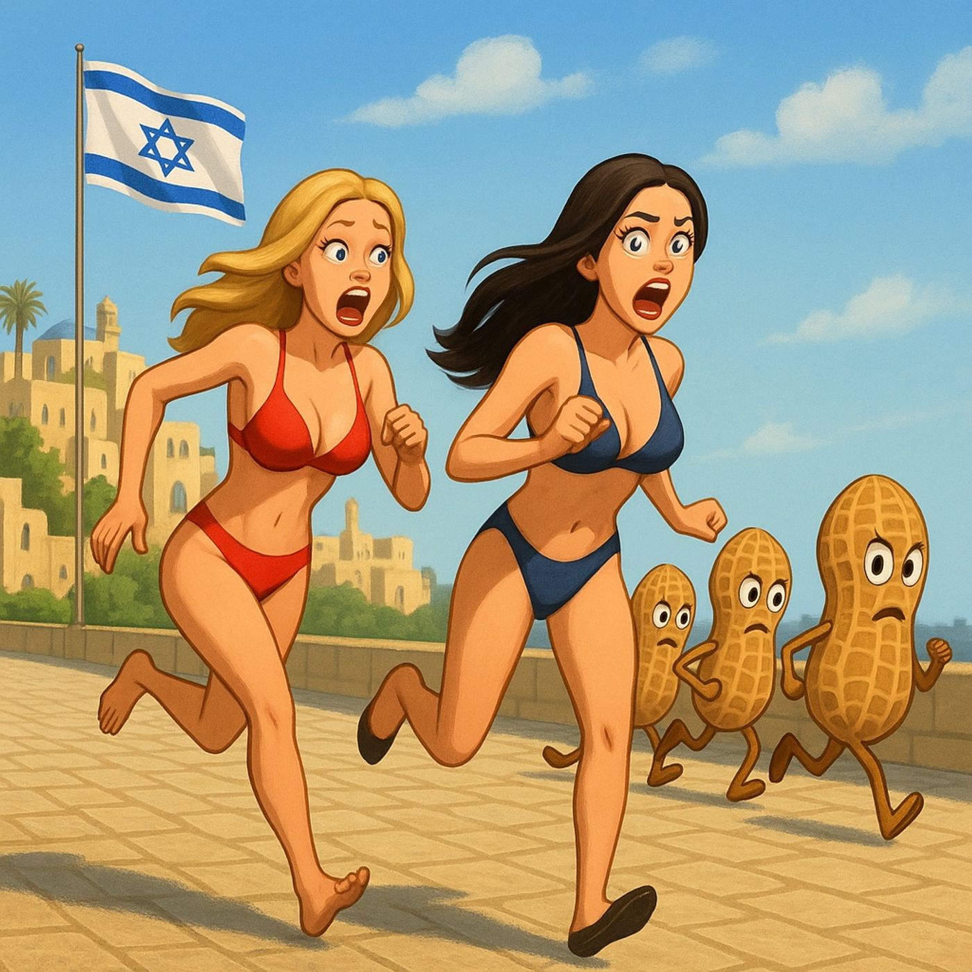 A stripper from central Tel Aviv said: