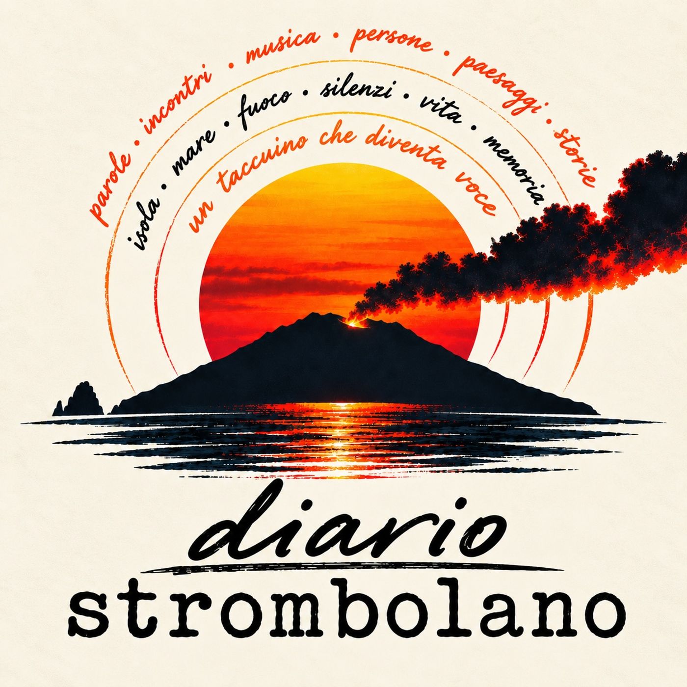 Copertina di diario strombolano