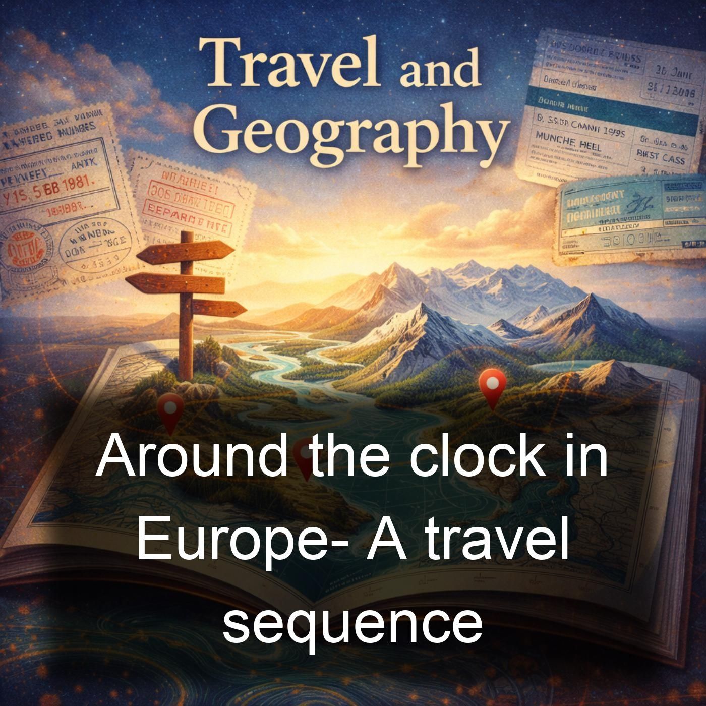 Around the clock in Europe- A travel sequence podcast artwork