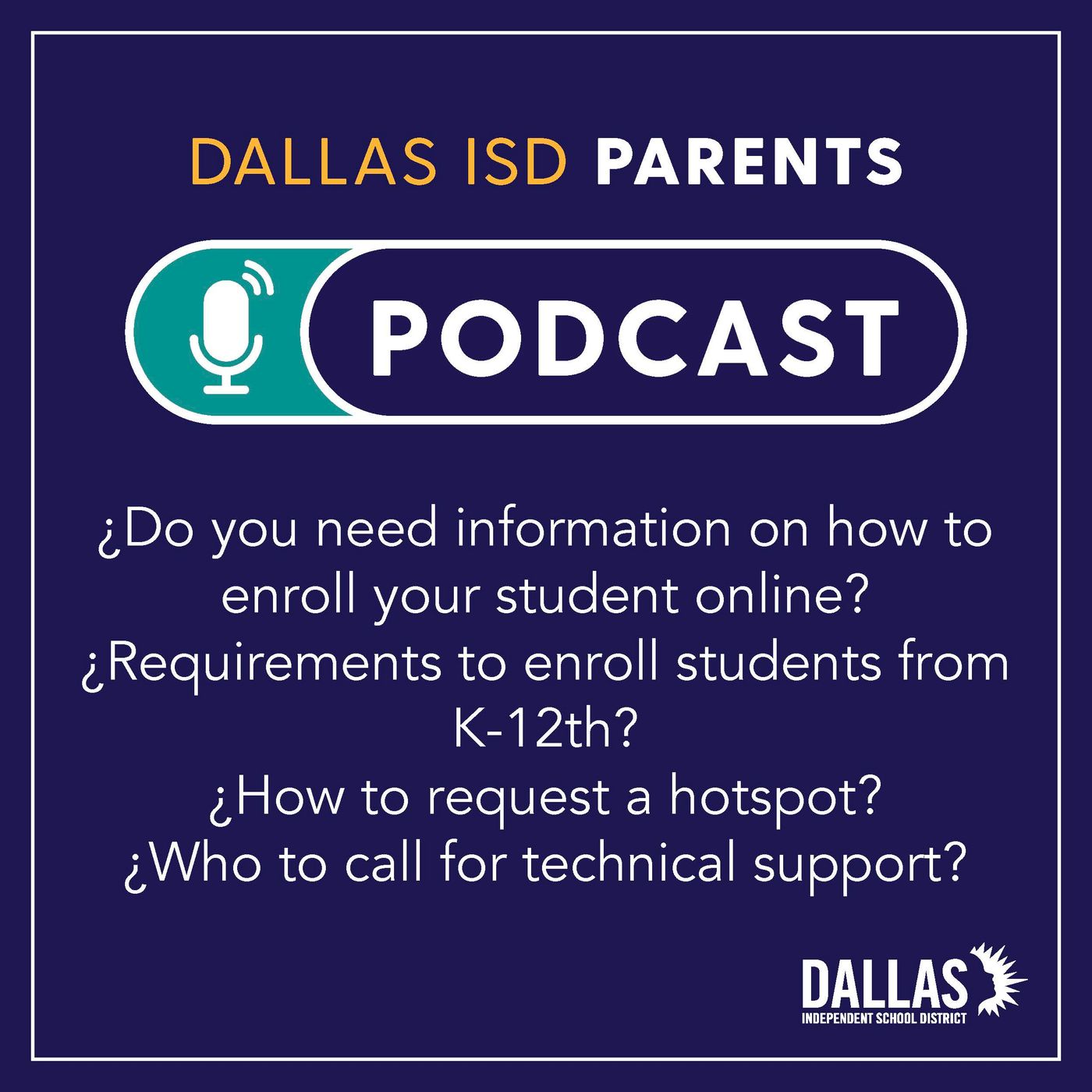 Dallas ISD Parents PODCAST