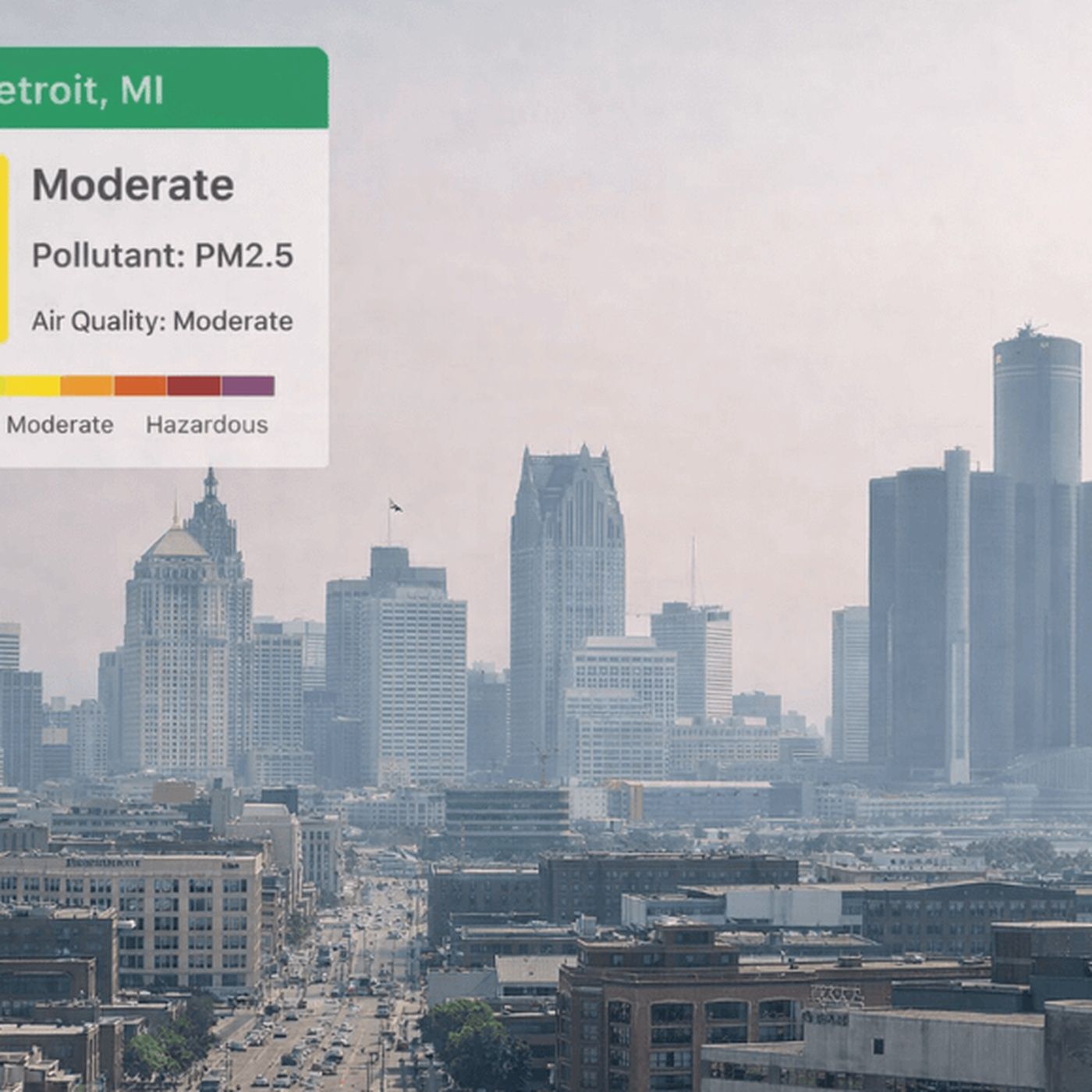 Live Air Quality Index AQI Map Detroit Michigan Today | Filterbuy.com episode artwork