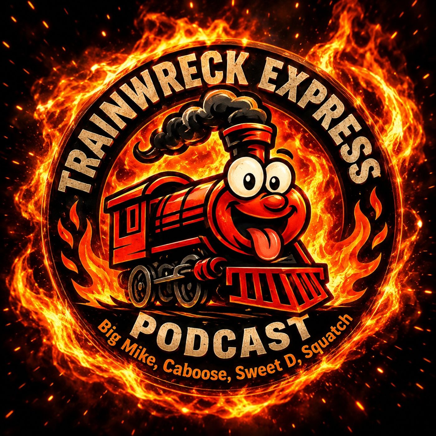 The Trainwreck express Podcast podcast artwork