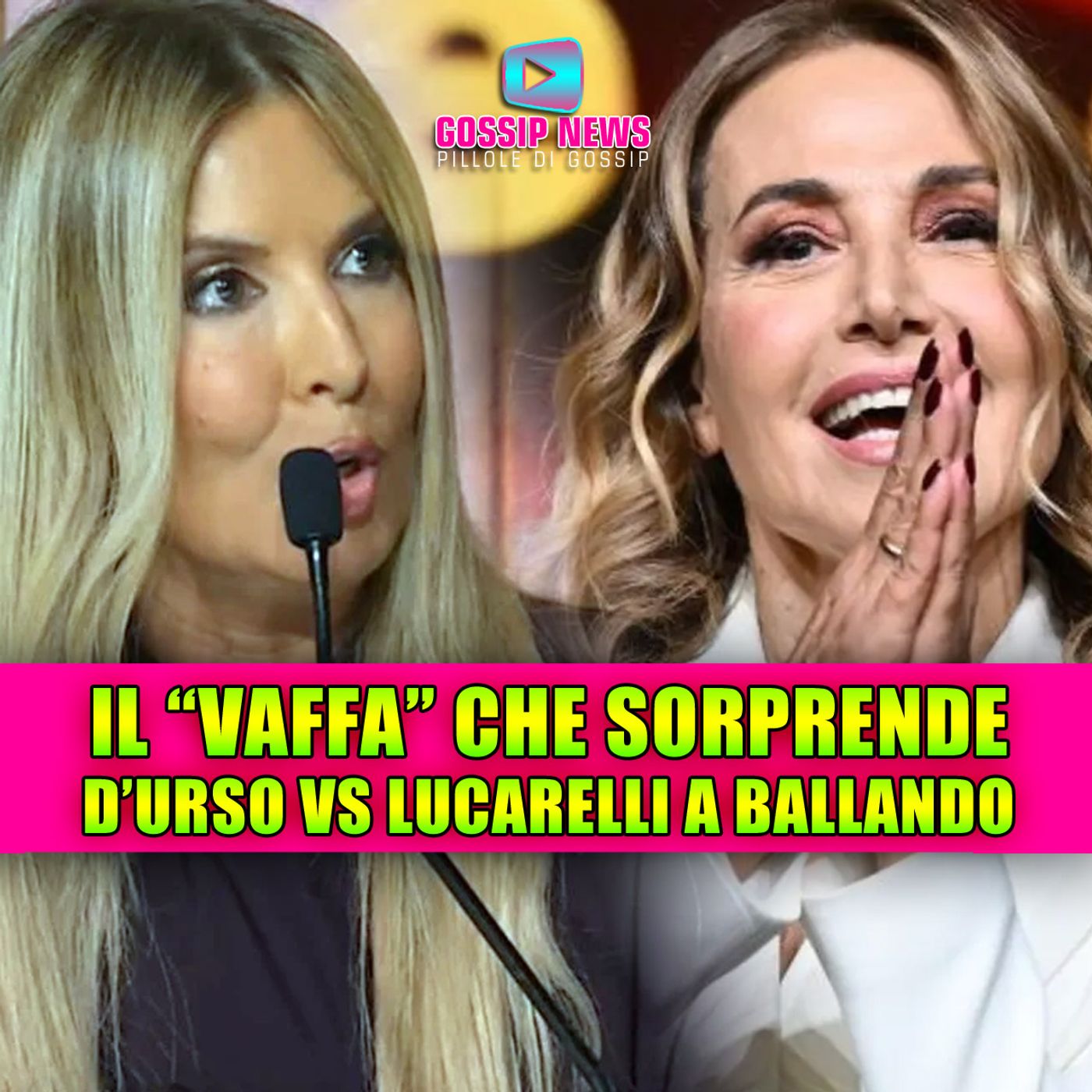 Ballando con le stelle, D'Urso vs Lucarelli: “il vaffa” che sorprende tutti