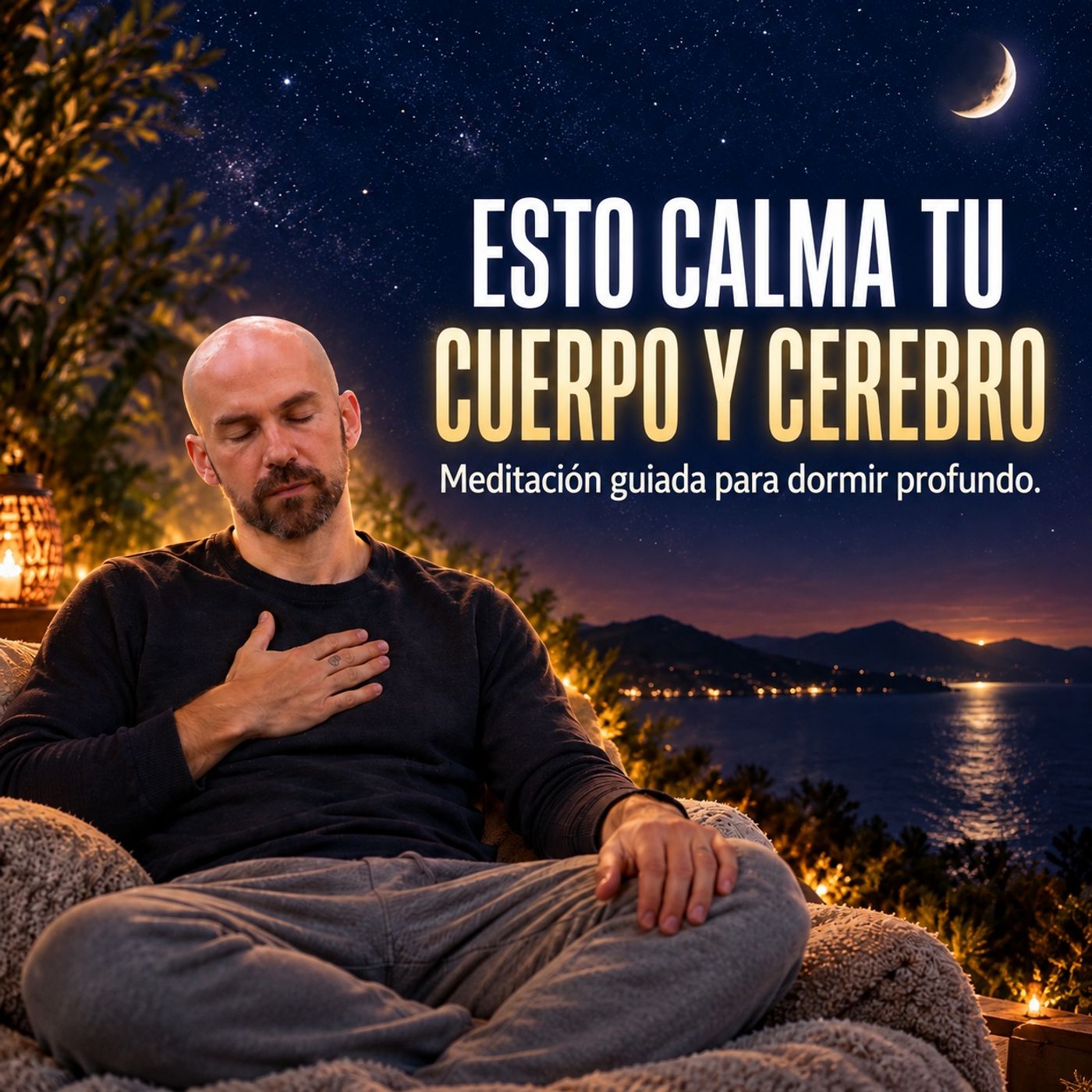 ESTO CALMA TU CUERPO Y CEREBRO 🌙 Meditación Guiada para DORMIR PROFUNDO (Respiración guiada) episode artwork