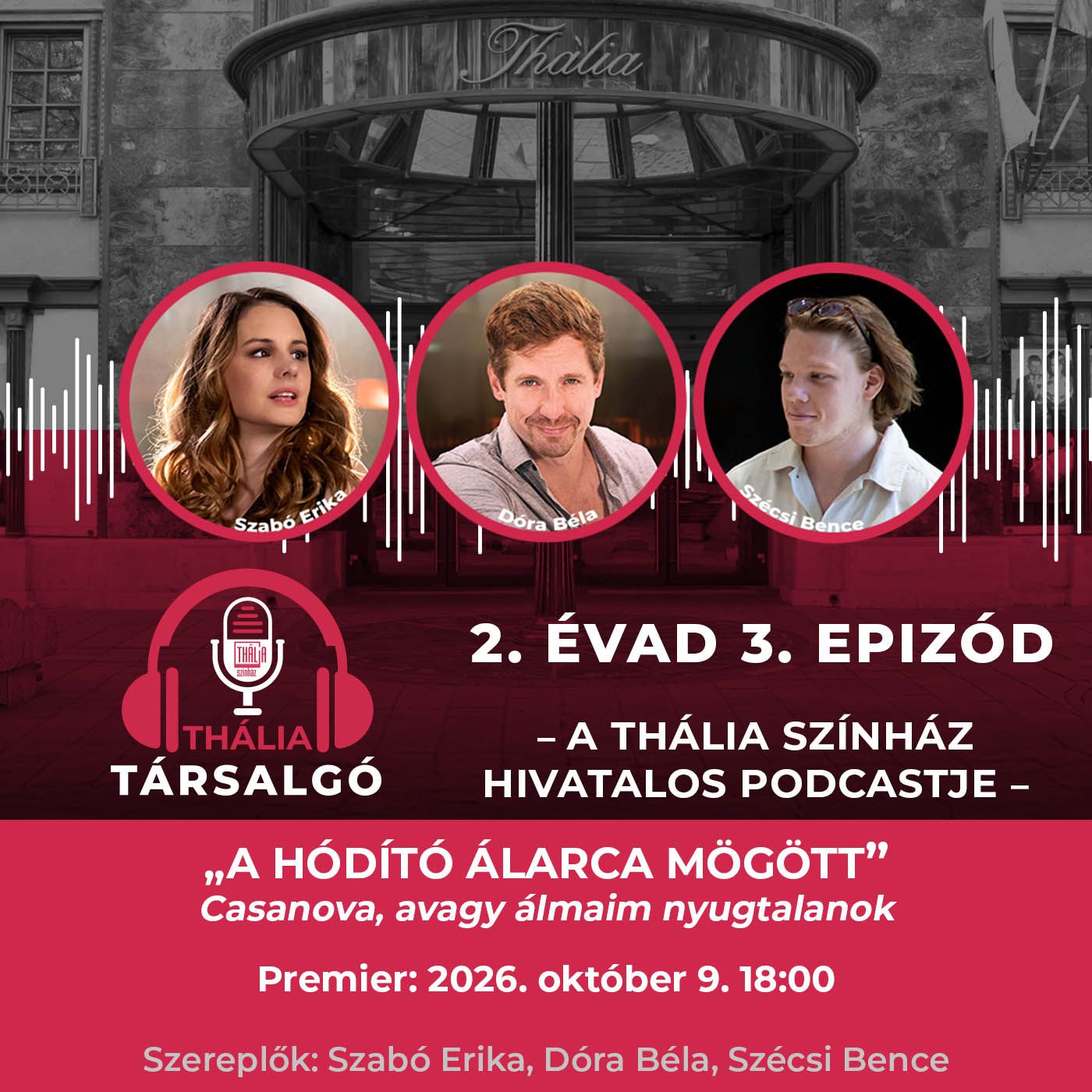 „A hódító álarca mögött – Casanova, avagy álmaim nyugtalanok”