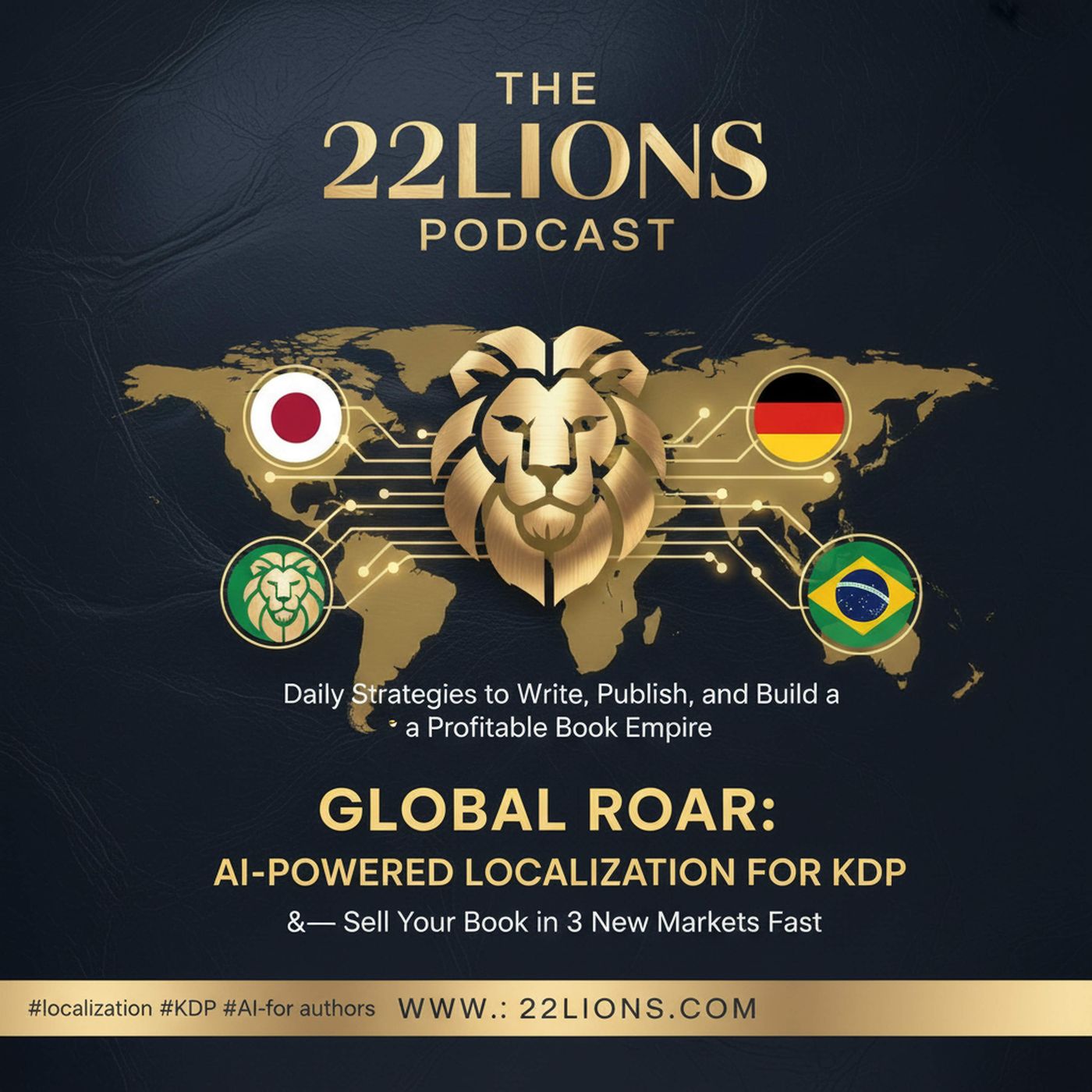Global Roar: AI-Powered Localization for KDP — Sell Your Book in 3 New Markets Fast episode artwork