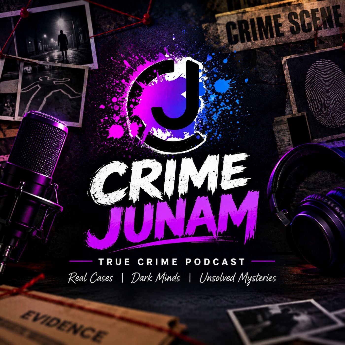 Crime junkie tik tok podcast cover art