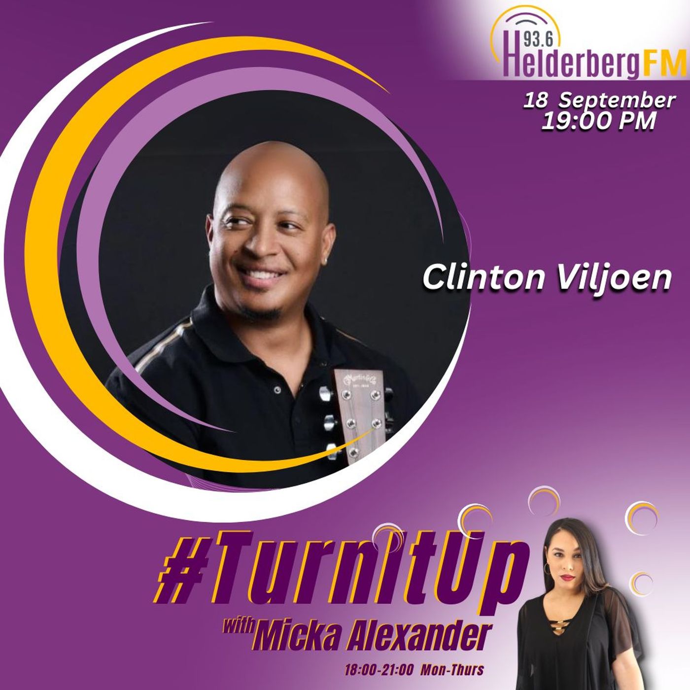 Clinton Viljoen On #TurnItUP! episode artwork