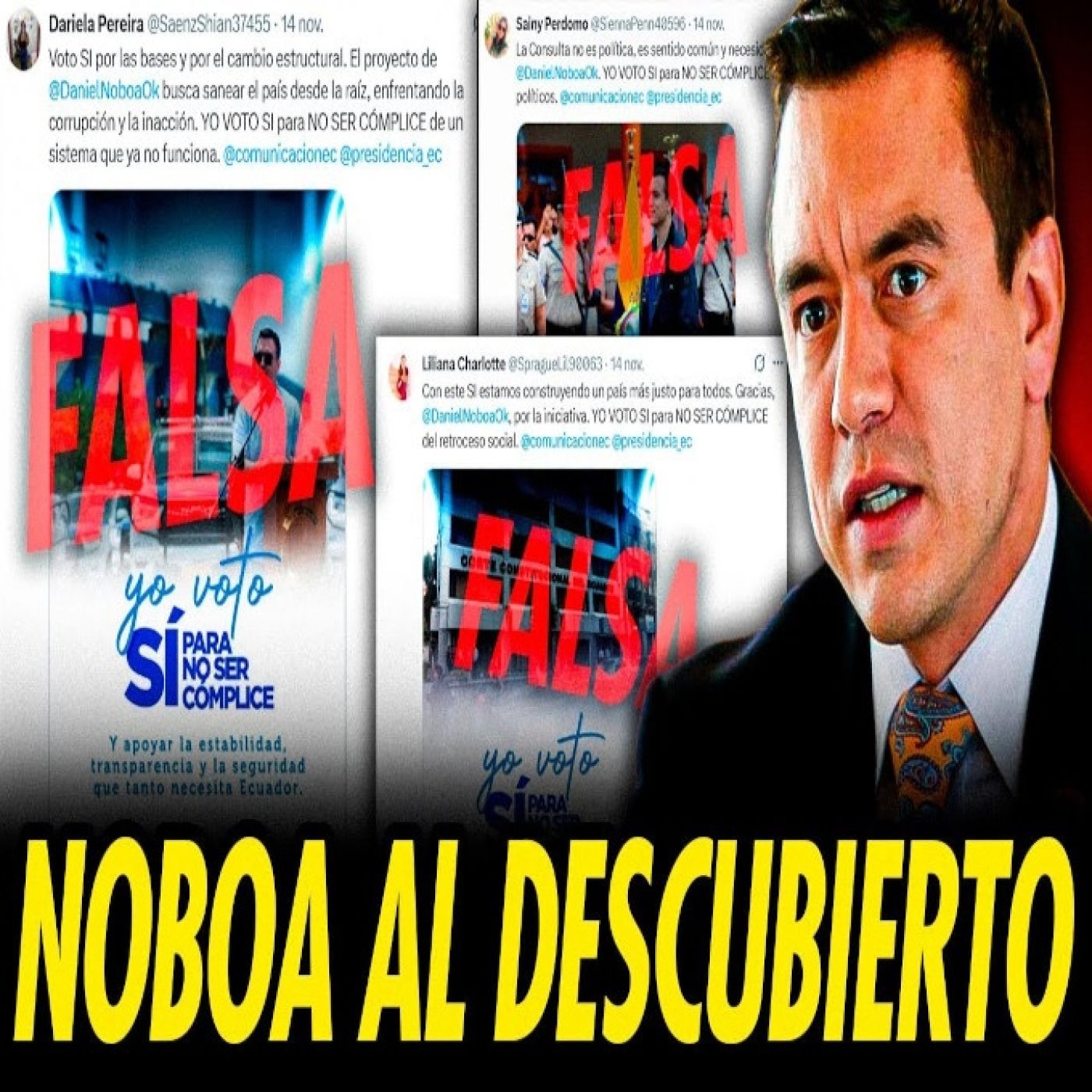 NOBOA AL DESCUBIERTO: MANIPULACIÓN DIGITAL, CORRUPCIÓN Y NARCOTRÁFICO episode artwork
