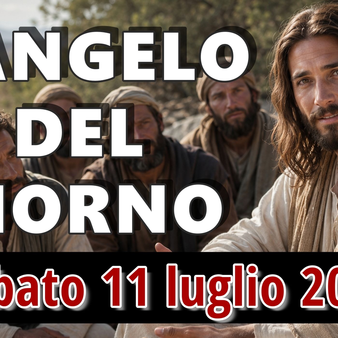 VANGELO DEL GIORNO SABATO 11 LUGLIO 2026 ❤️  Sei venuto qui a tormentarci prima del tempo? episode artwork