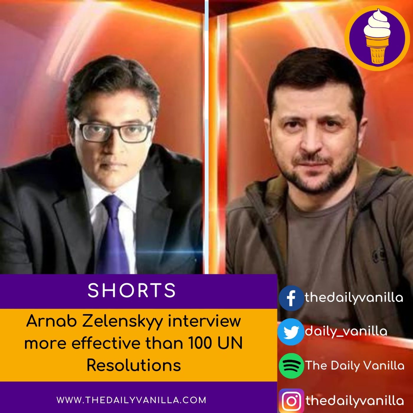 Arnab Zelenskyy interview more effective than 100 UN Resolutions Arnab Zelenskyy interview more effective than 100 UN Resolutions