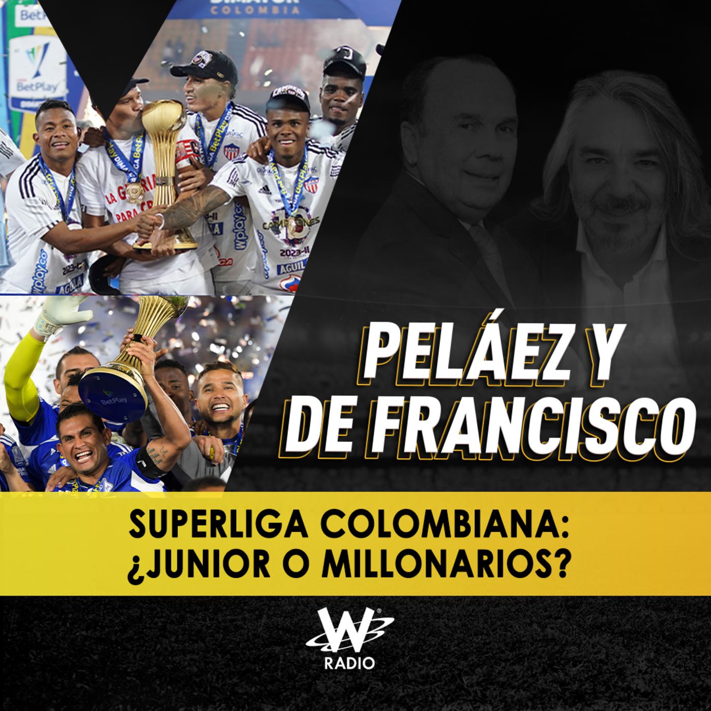 Superliga colombiana: ¿Junior o Millonarios?