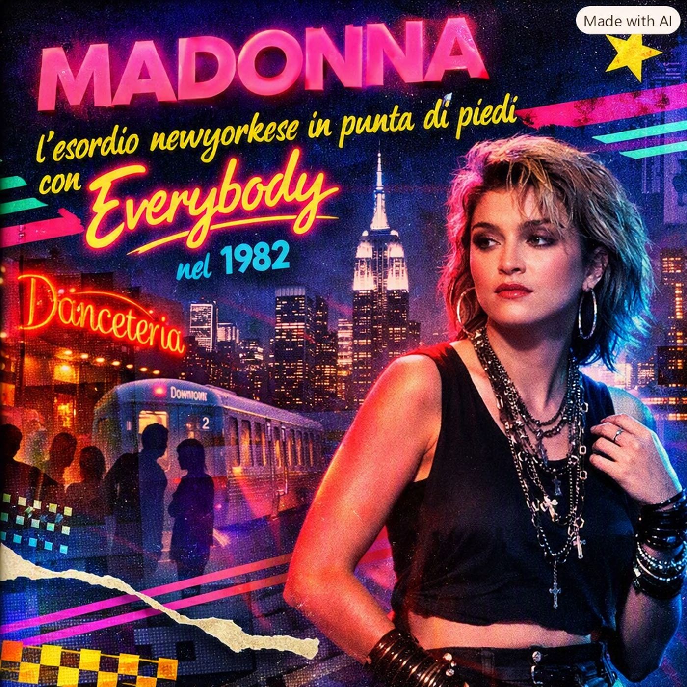 Madonna – l’esordio newyorkese “in punta di piedi” con Everybody (1982) episode artwork