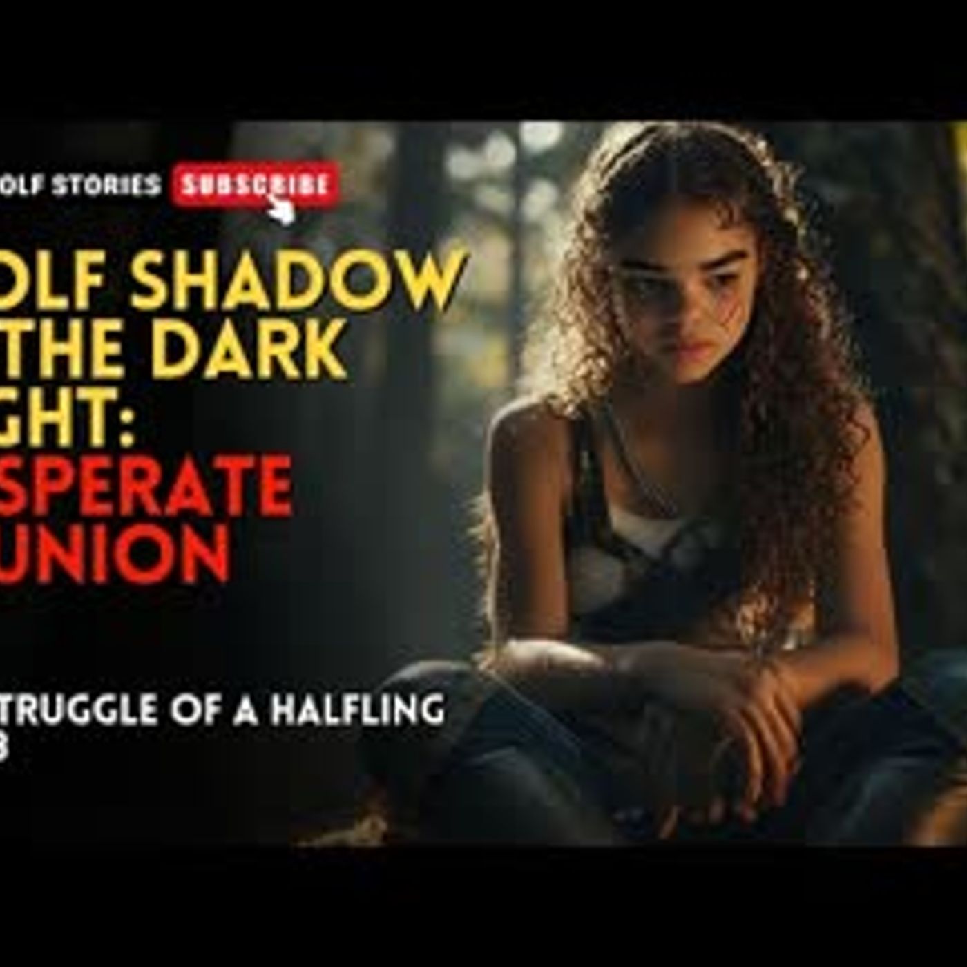 Wolf shadow in the dark nightDesperate reunion   The Struggle of a Halfling EP18 episode artwork