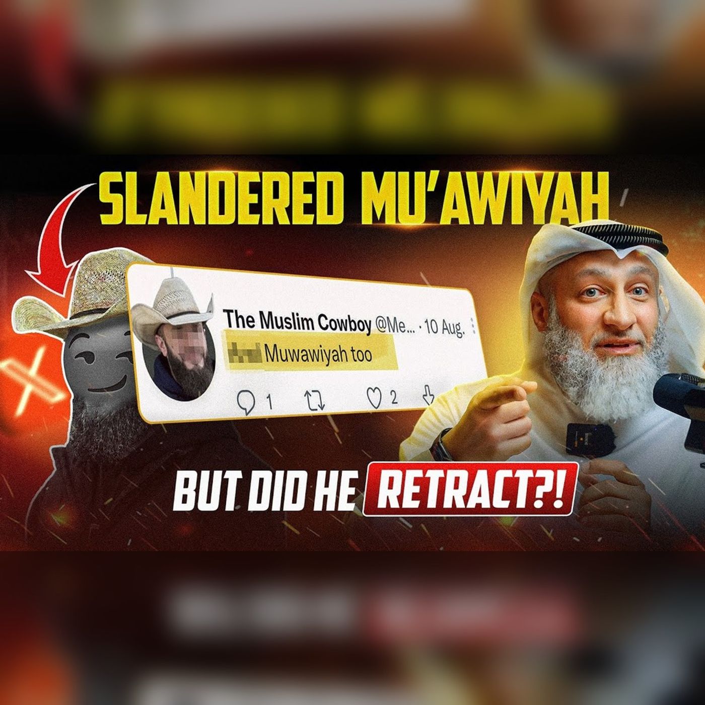 Muslim Cowboy Attacks Mu’awiyah!