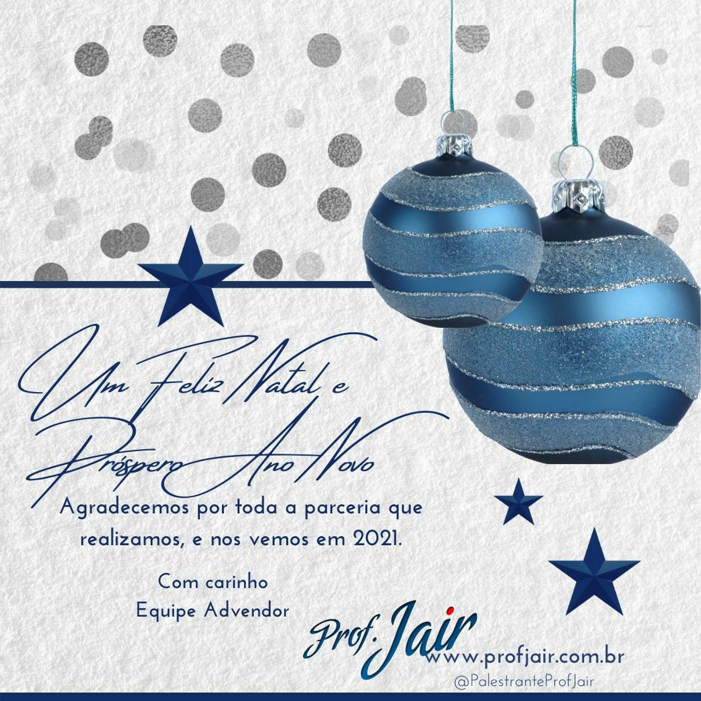 Palestrante Prof Jair