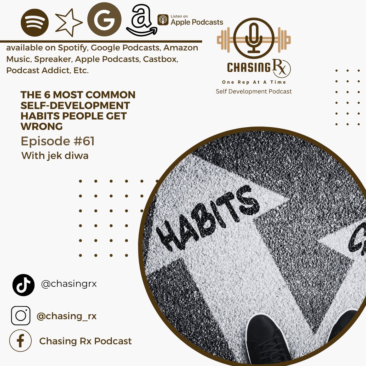 CRX EP 61: The 6 Most Common Self-Development Habits People Get Wrong episode artwork