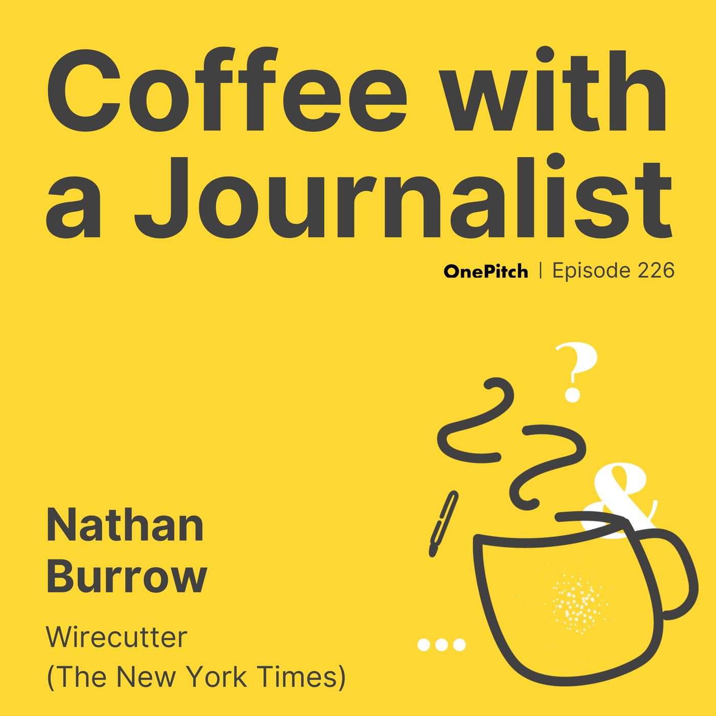 Coffee with a Journalist