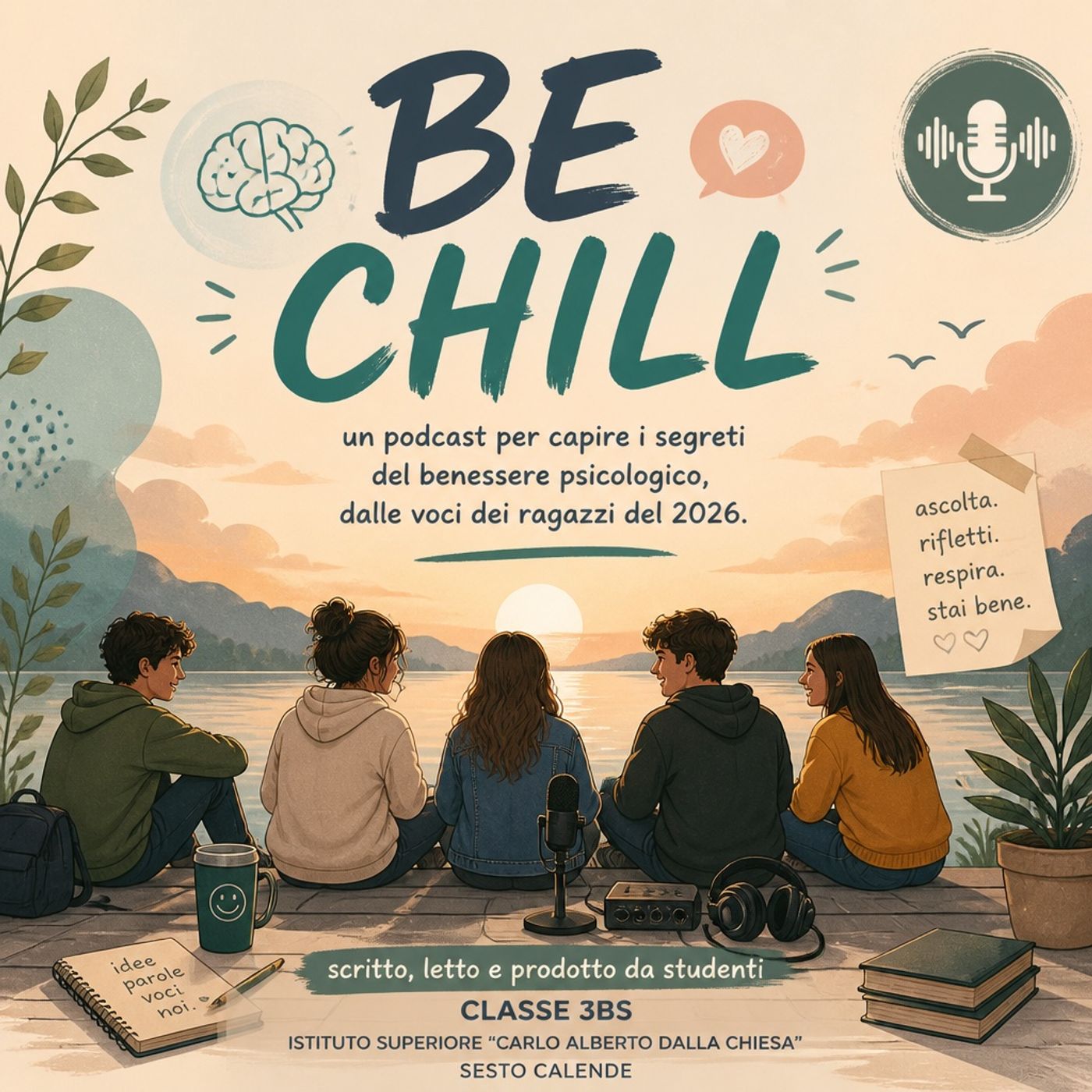 Be Chill, un podcast sul benessere psicologico