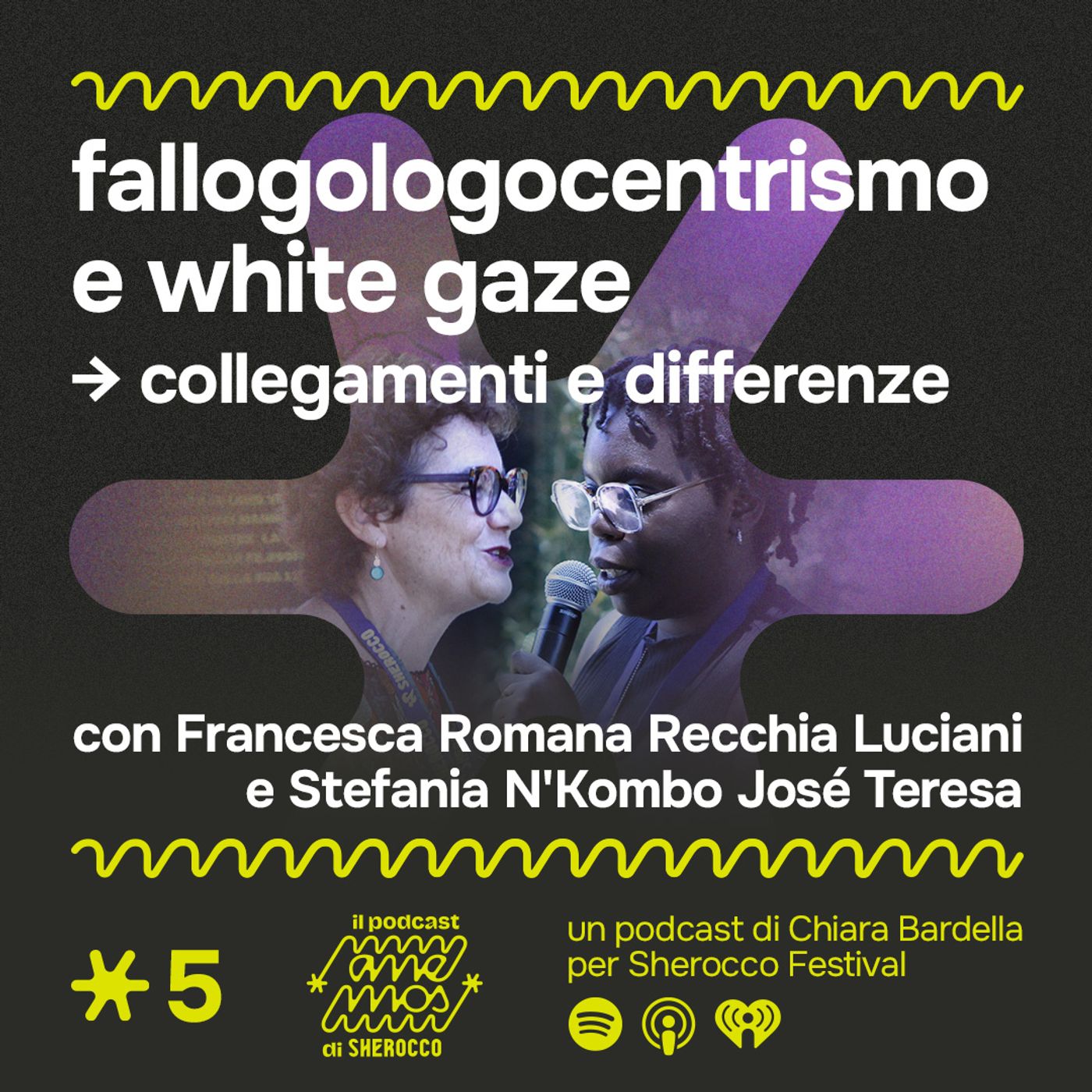 Ep. 5: Fallogologocentrismo e White Gaze, collegamenti e differenze - Francesca Romana Recchia Luciani, Stefania N'Kombo José Teresa episode artwork