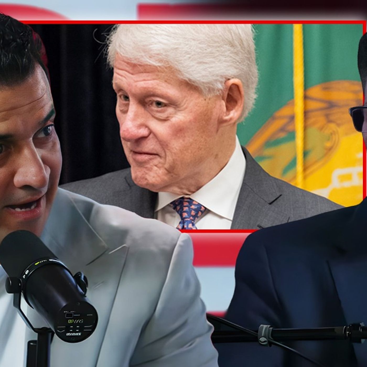 “I NEVER Saw That Painting” - Bill Clinton REJECTS Epstein Lewinsky Painting Allegations