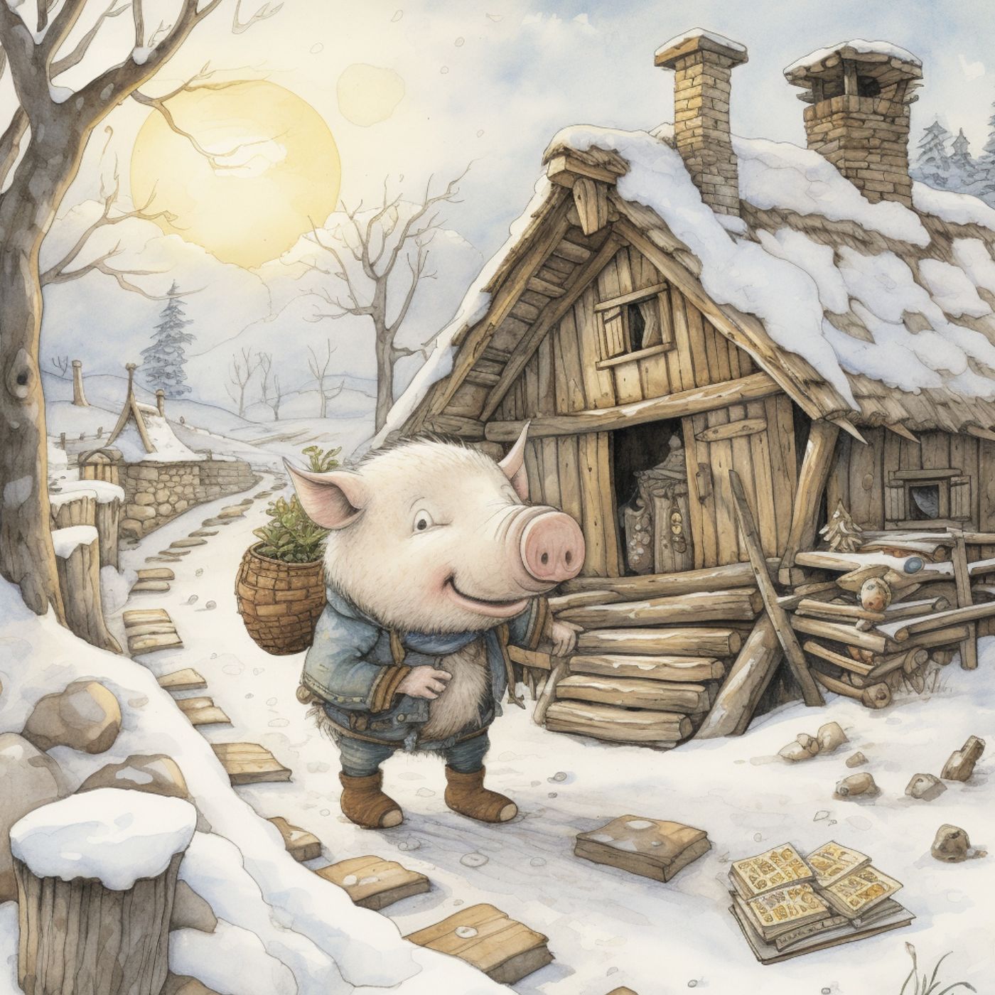 Uncle Wiggily And The Second Pig | Winter Stories episode artwork