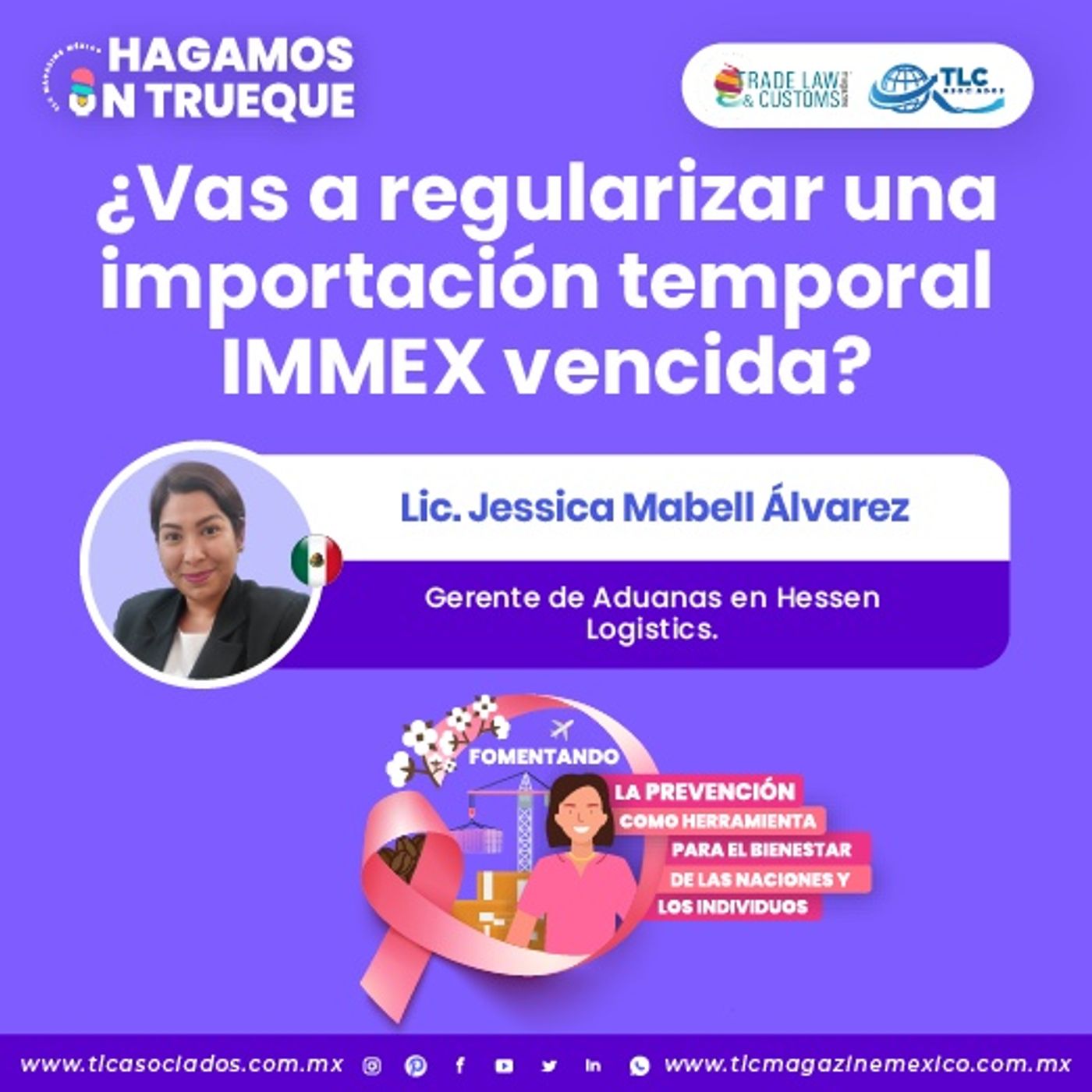 Episodio 366. ¿Vas a regularizar una importación temporal IMMEX vencida? episode artwork