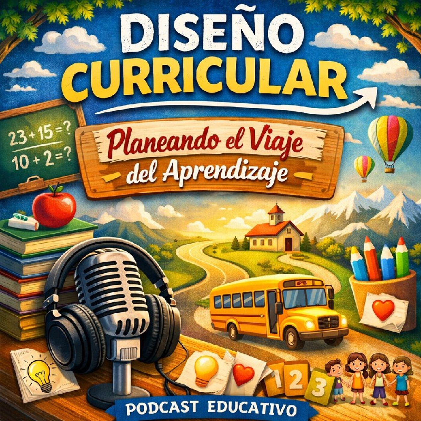 Podcast educativo. Argumentos para los modelos para el Diseño curricular episode artwork