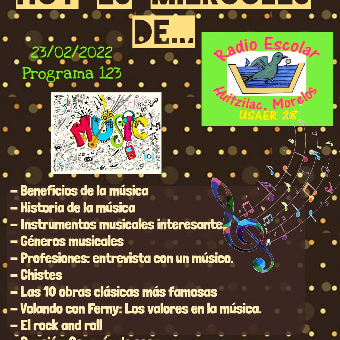 Radio Escolar Huitzilac, Morelos.