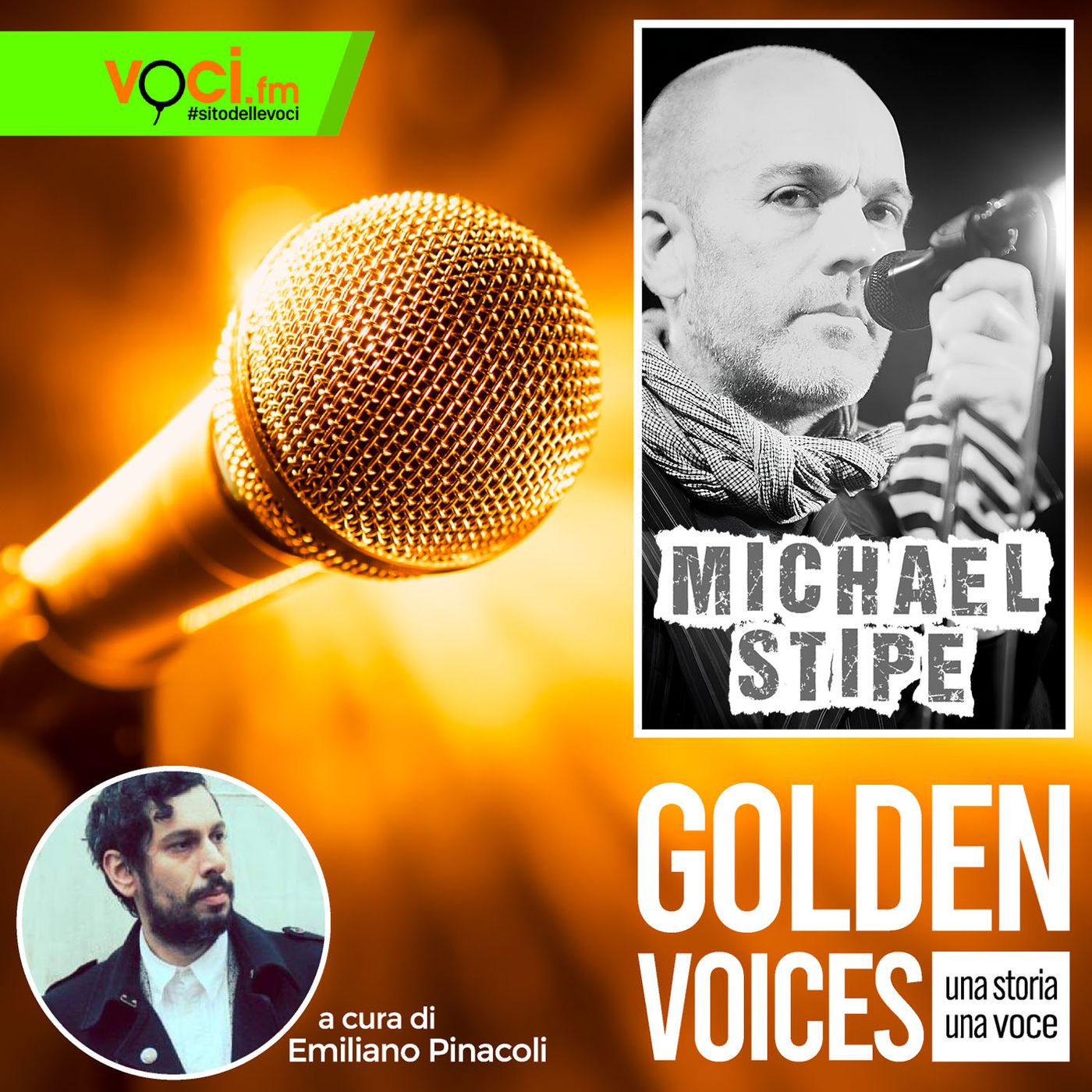 GOLDEN VOICES: Michael Stipe - clicca play e ascolta il podcast episode artwork