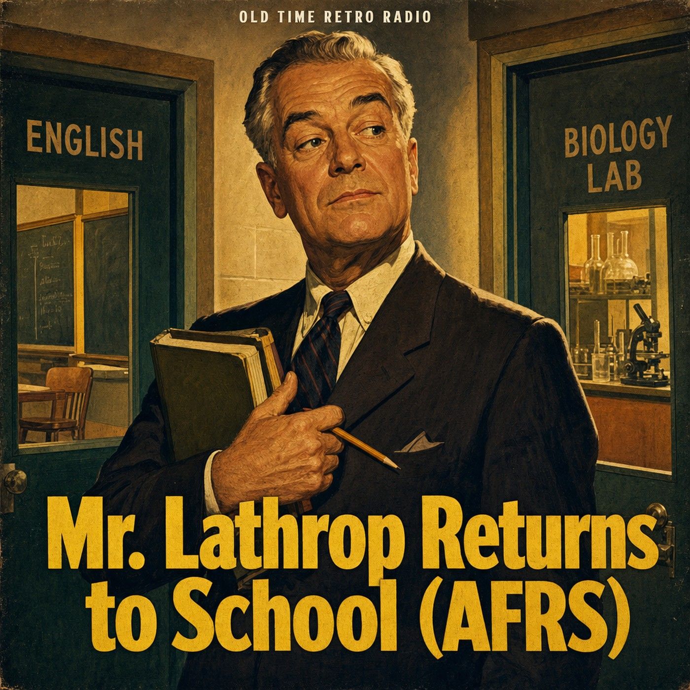Our Miss Brooks - "Mr. Lathrop Returns to School (AFRS)" (Old Time Radio, 1954) episode artwork