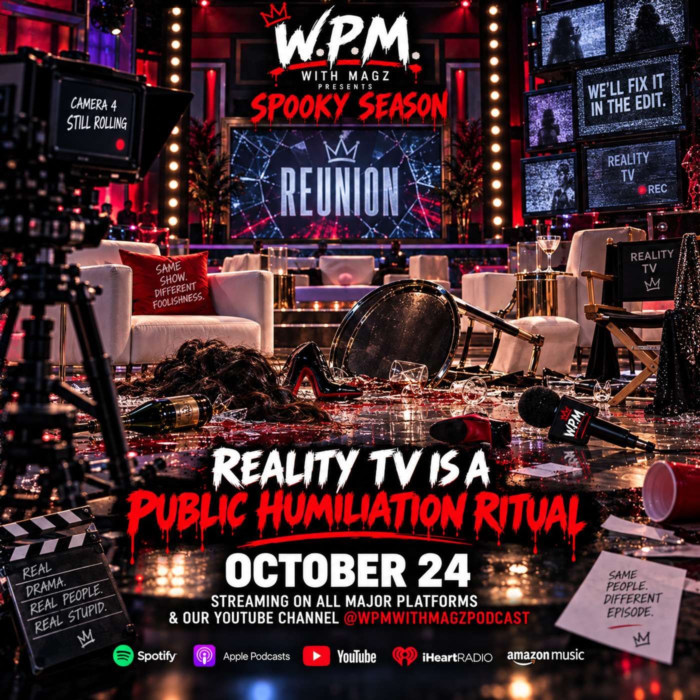 REALITY TV IS A PUBLIC HUMILIATION RITUAL episode artwork