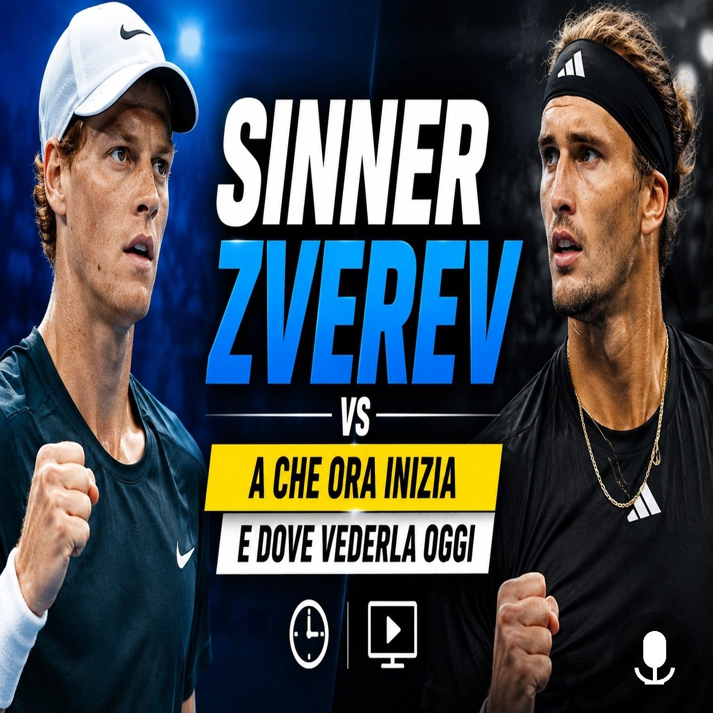 Sinner Zverev, la finale di Wimbledon oggi episode artwork