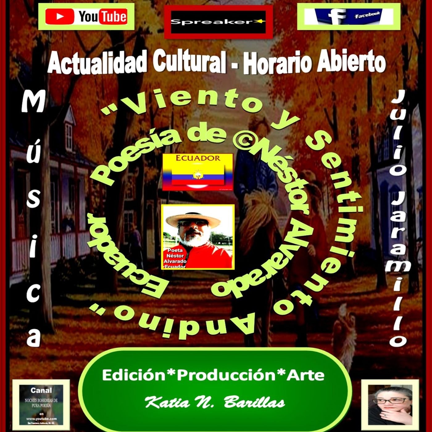 Poesía contemporánea - "Viento y sentimiento andino * Poesía de Néstor Alvarado - Ecuador * Música de Julio Jaramillo - Ecuador episode artwork
