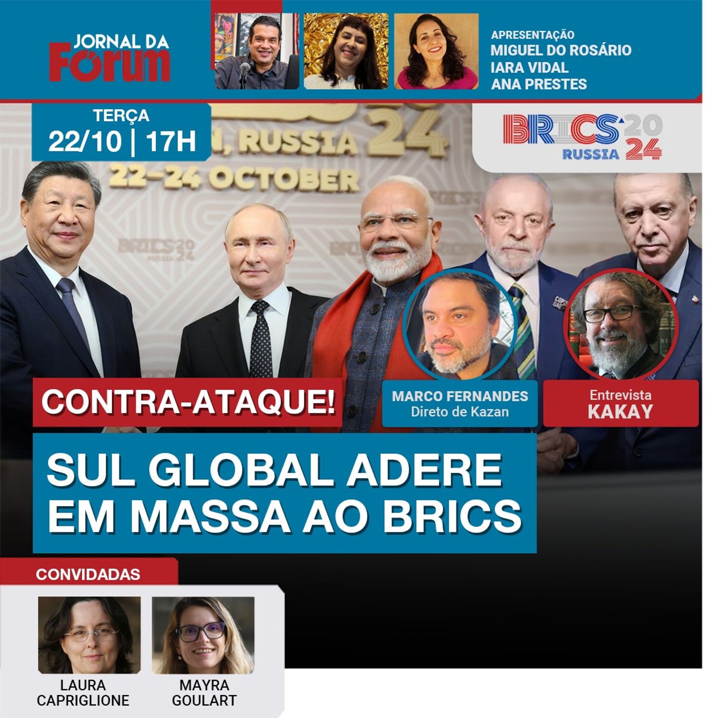 URGENTE! Revolução geopolítica! Sul Global adere em massa ao BRICS! | Boulos começa virada episode artwork