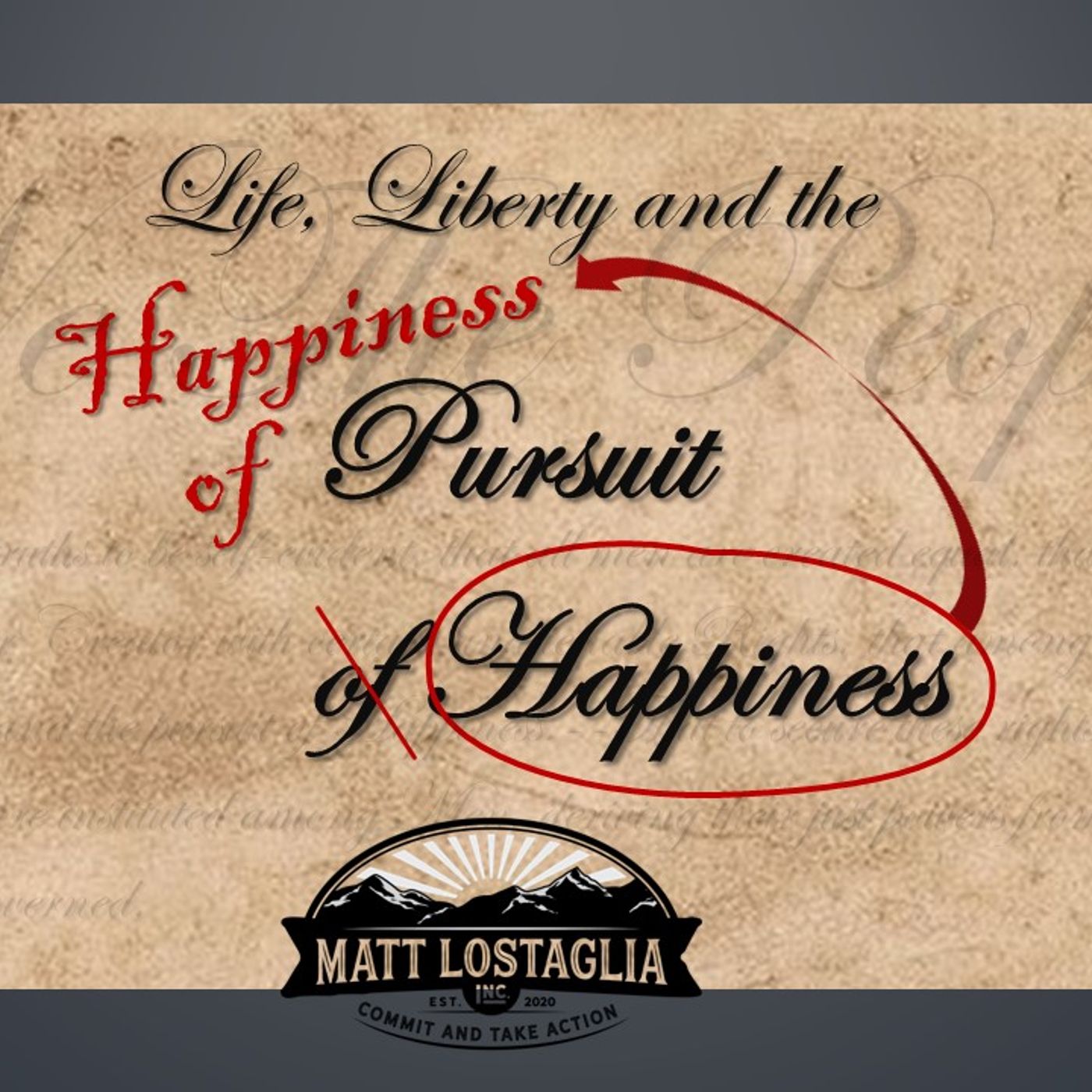 Happiness of Pursuit