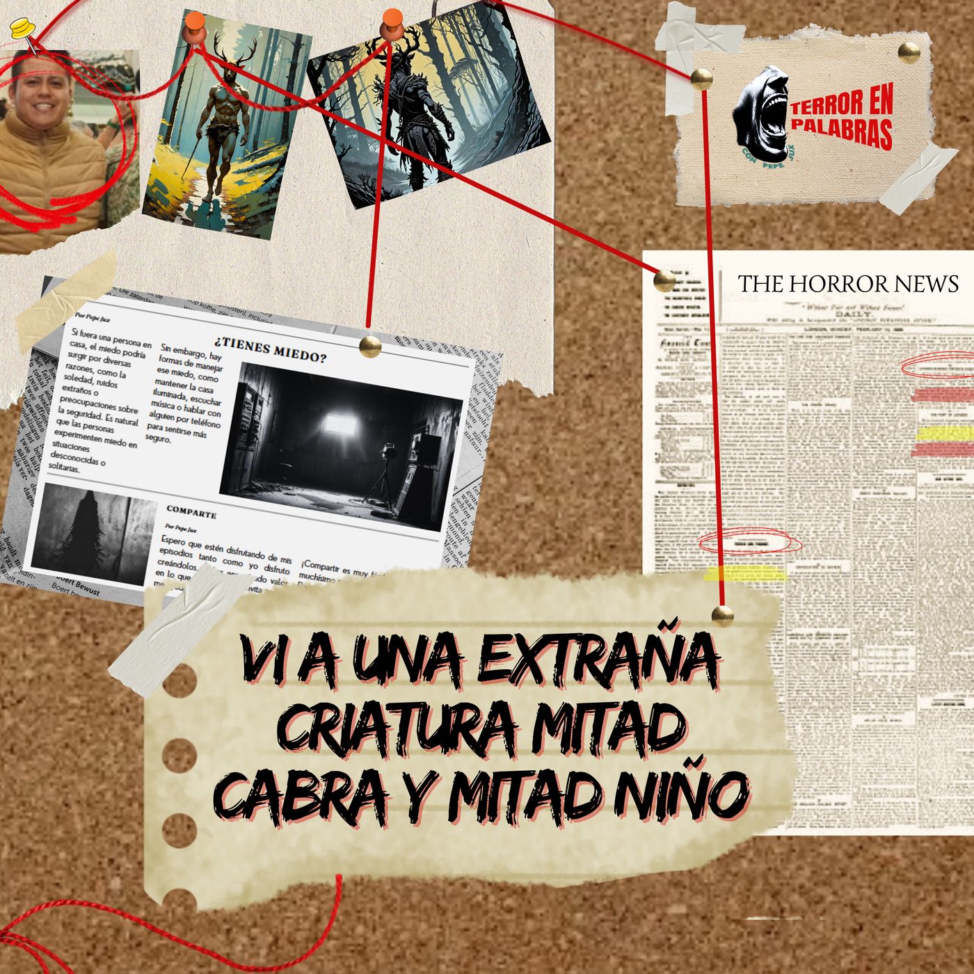 Vi a una extraña criatura mitad cabra y mitad niño episode artwork