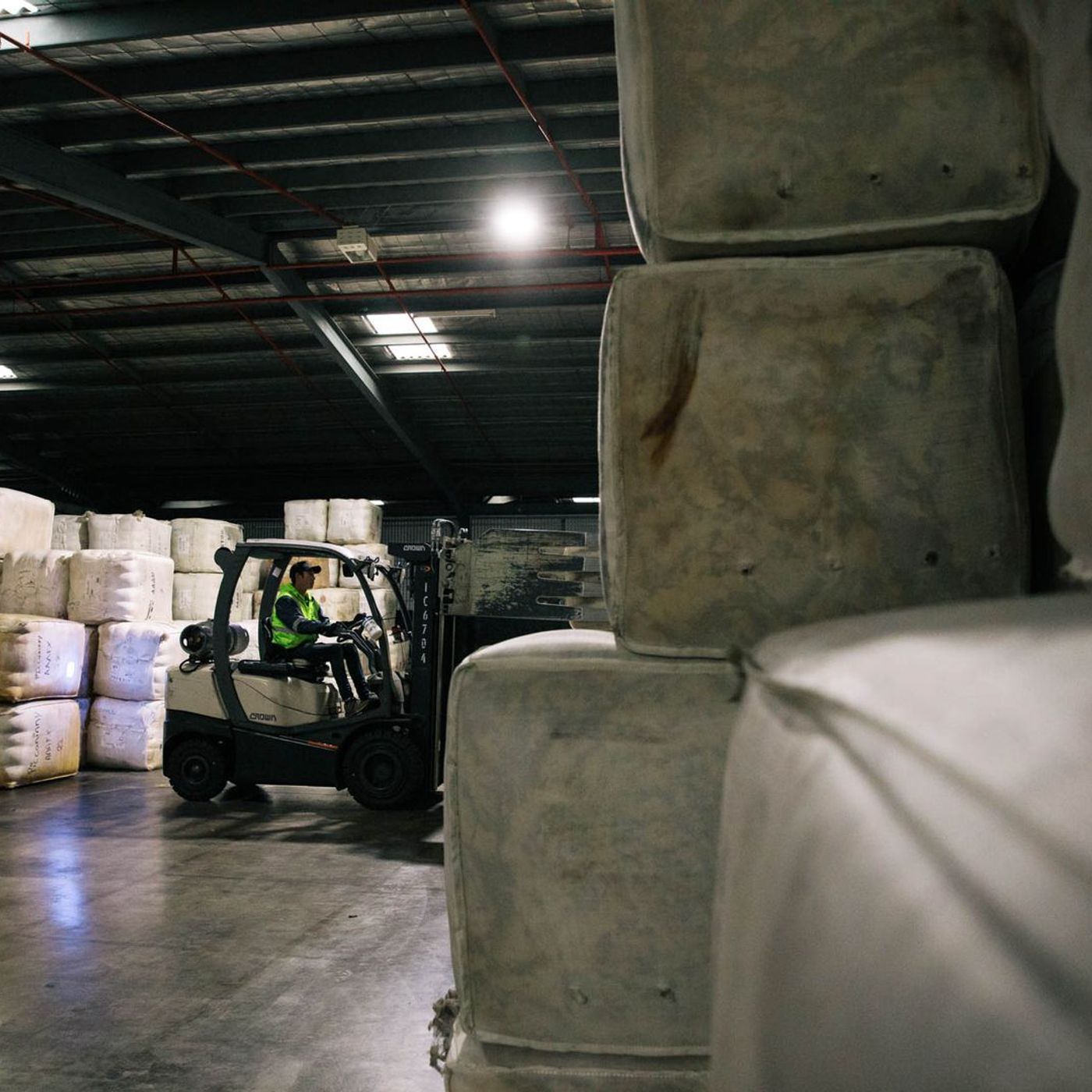 Andrew Partridge from Michell Wool - "It's all a bit negative"
