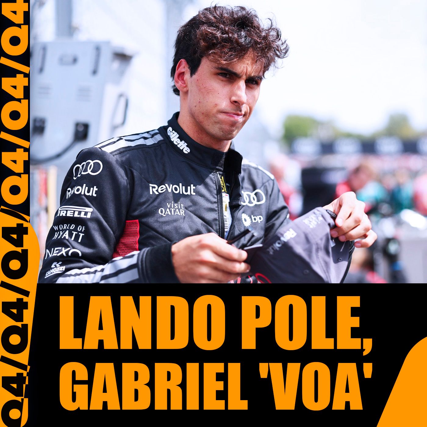 Norris bate Russell e é pole na garoa holandesa! Kimi é 3º e Bortoleto 9º em mais um excelente quali episode artwork