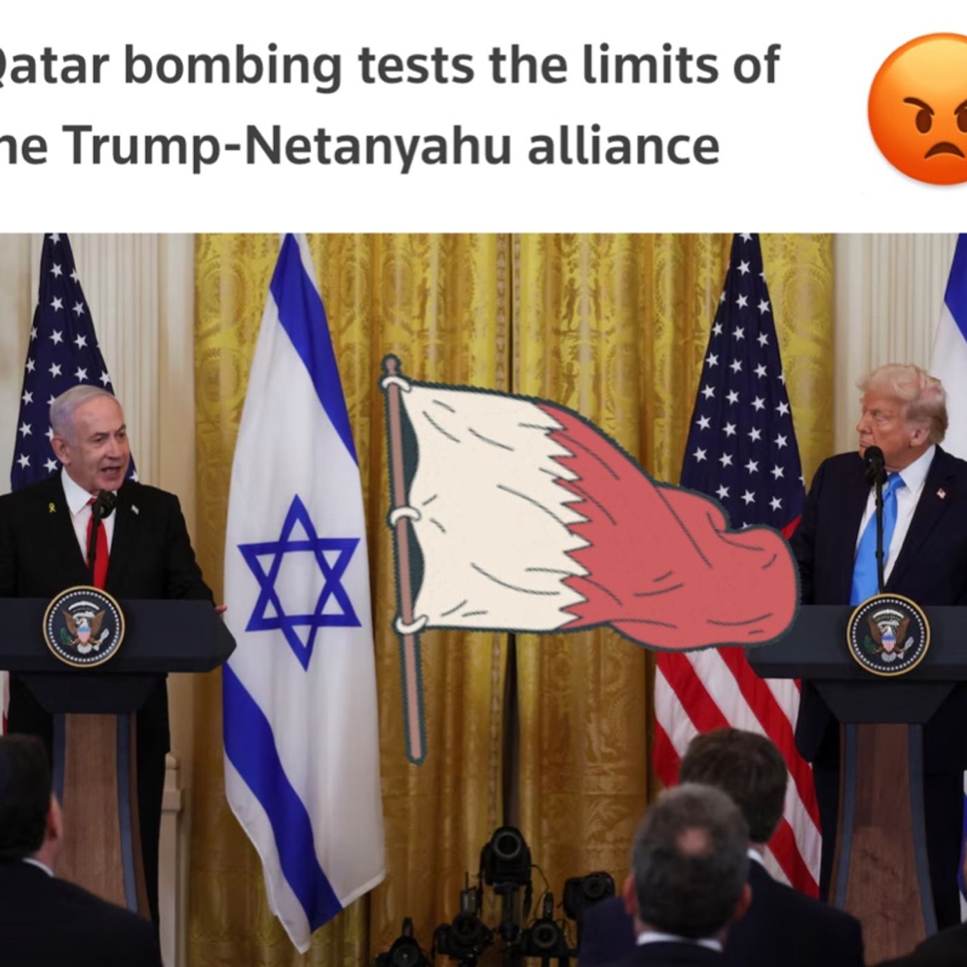 Trump X Bibi=HIGH TENSION & How to handle BLACKMAIL!?)