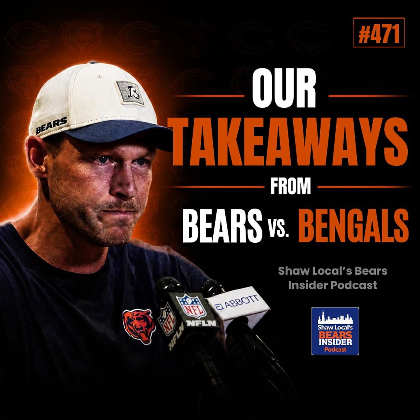 Bears Insider Podcast Episode 471: Chicago Bears drop preseason game to Bengals episode artwork