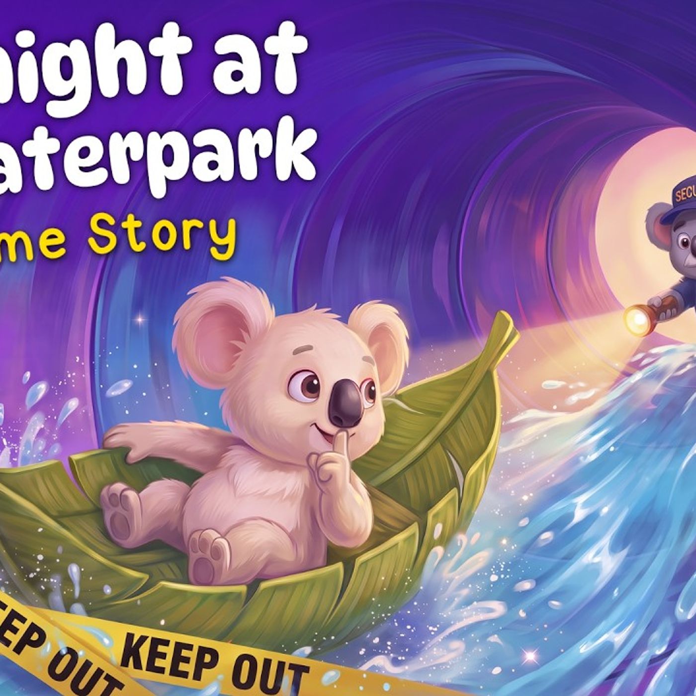 Overnight at the WaterPark   Sleepy Bedtime Story for Kids  with Koko The Koala episode artwork