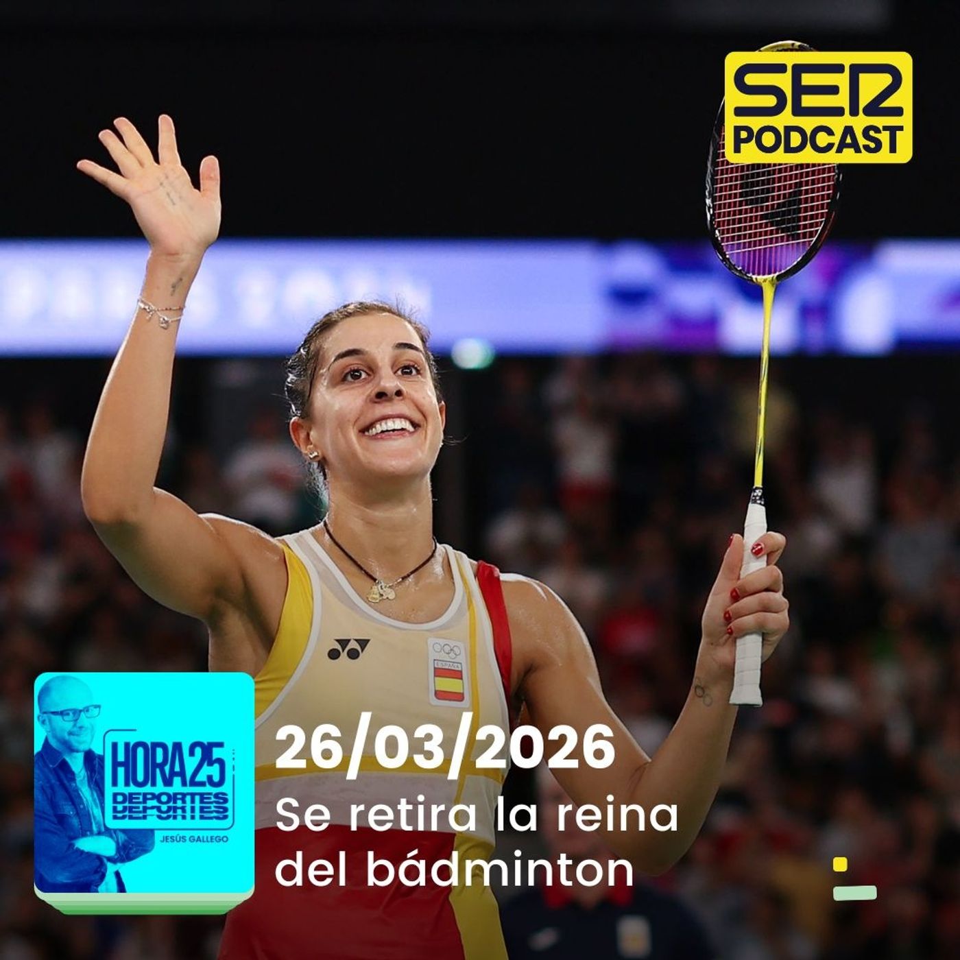 Hora 25 Deportes | Se retira la reina del bádminton episode artwork