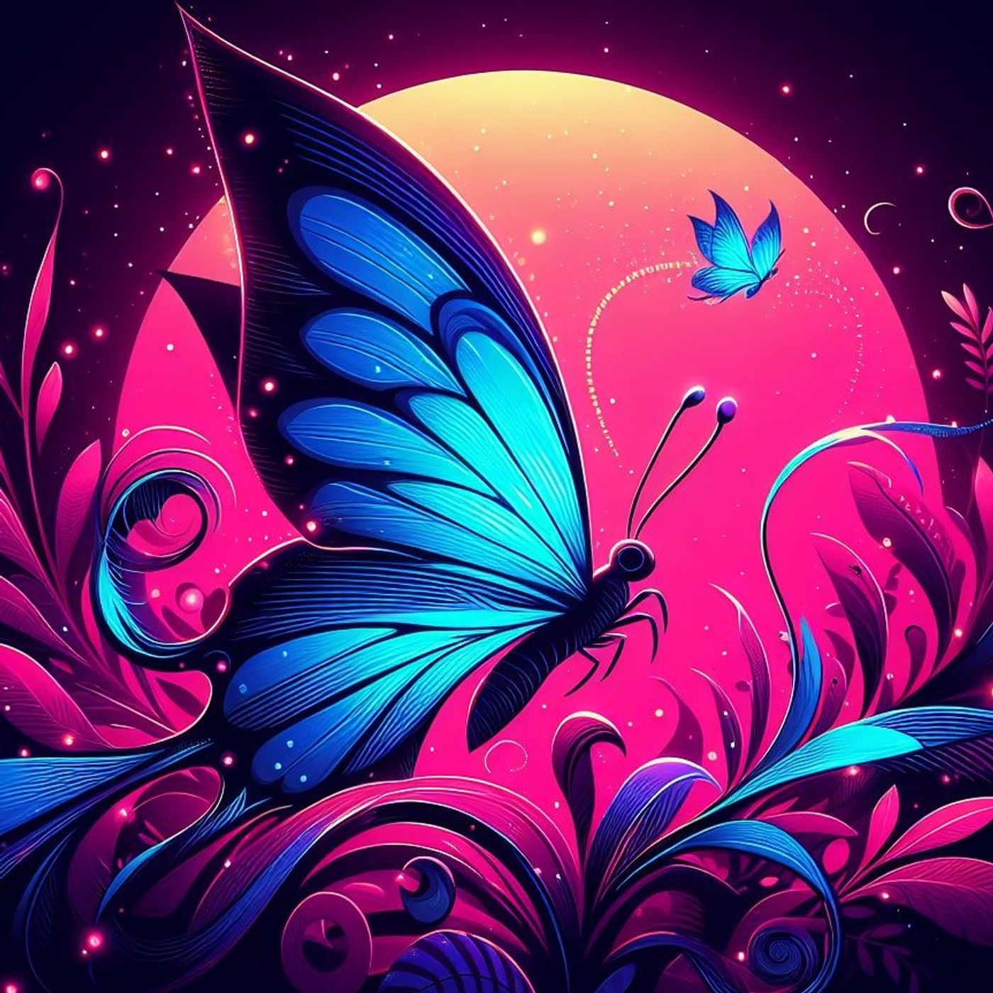 cover of episode El Encanto de la Mariposa Monarca 🦋🍃🦋 Audiocuentos para dormir