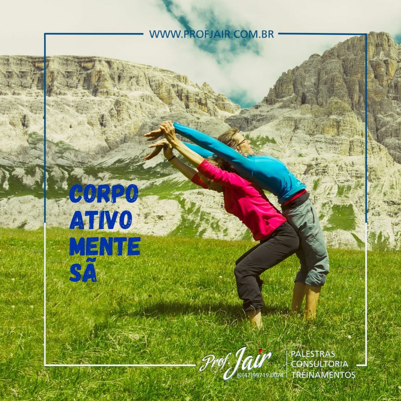Palestrante Prof Jair